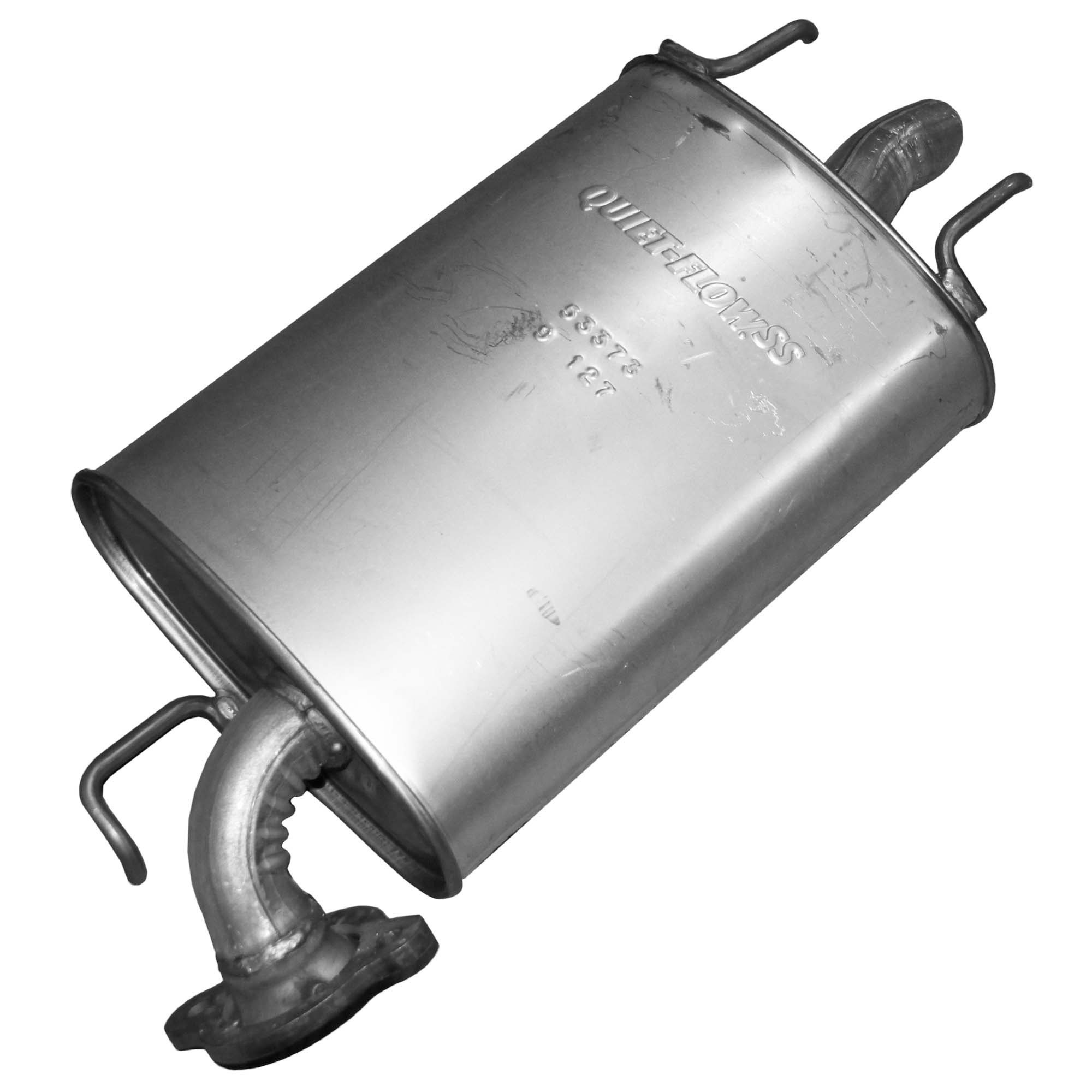 Walker 53373 Quiet-Flow SS Direct Fit Exhaust Muffler Assembly 2" Inlet (OD) 2" Outlet (OD)