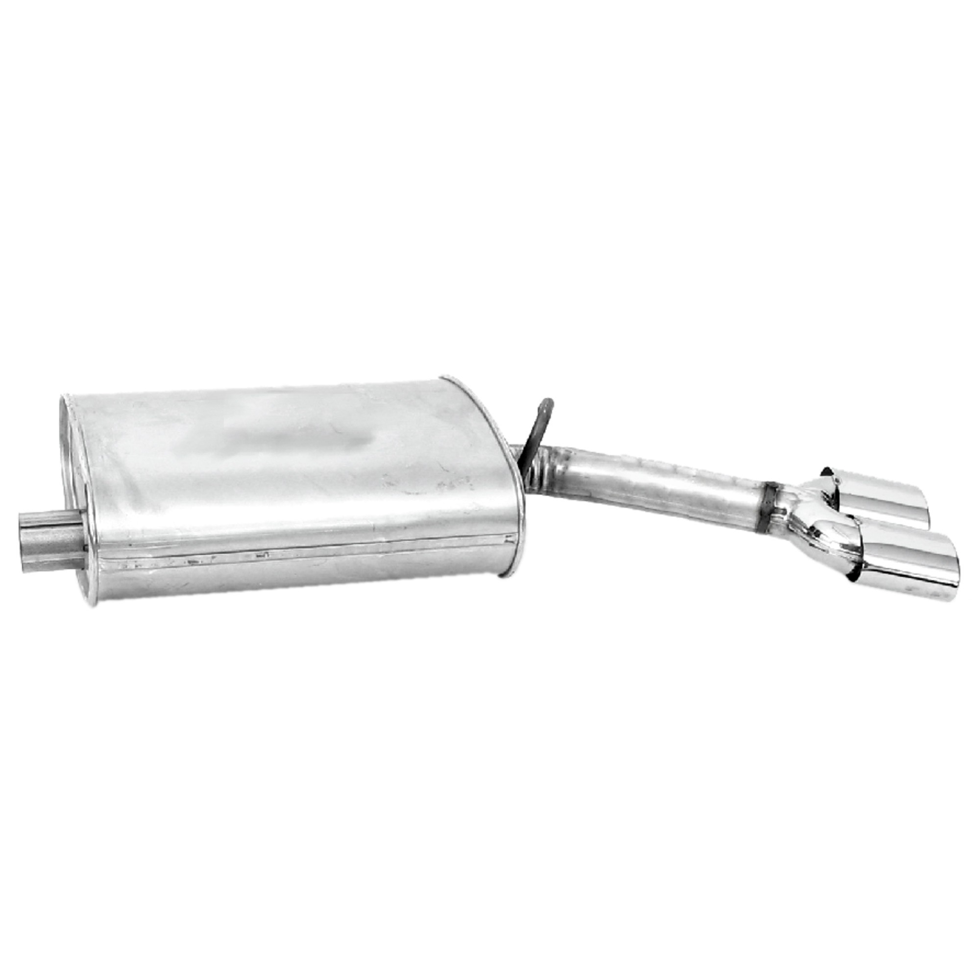 Walker 53400 Quiet-Flow SS Direct Fit Exhaust Muffler Assembly 1.875" Inlt ID 3.625" Outlt OD