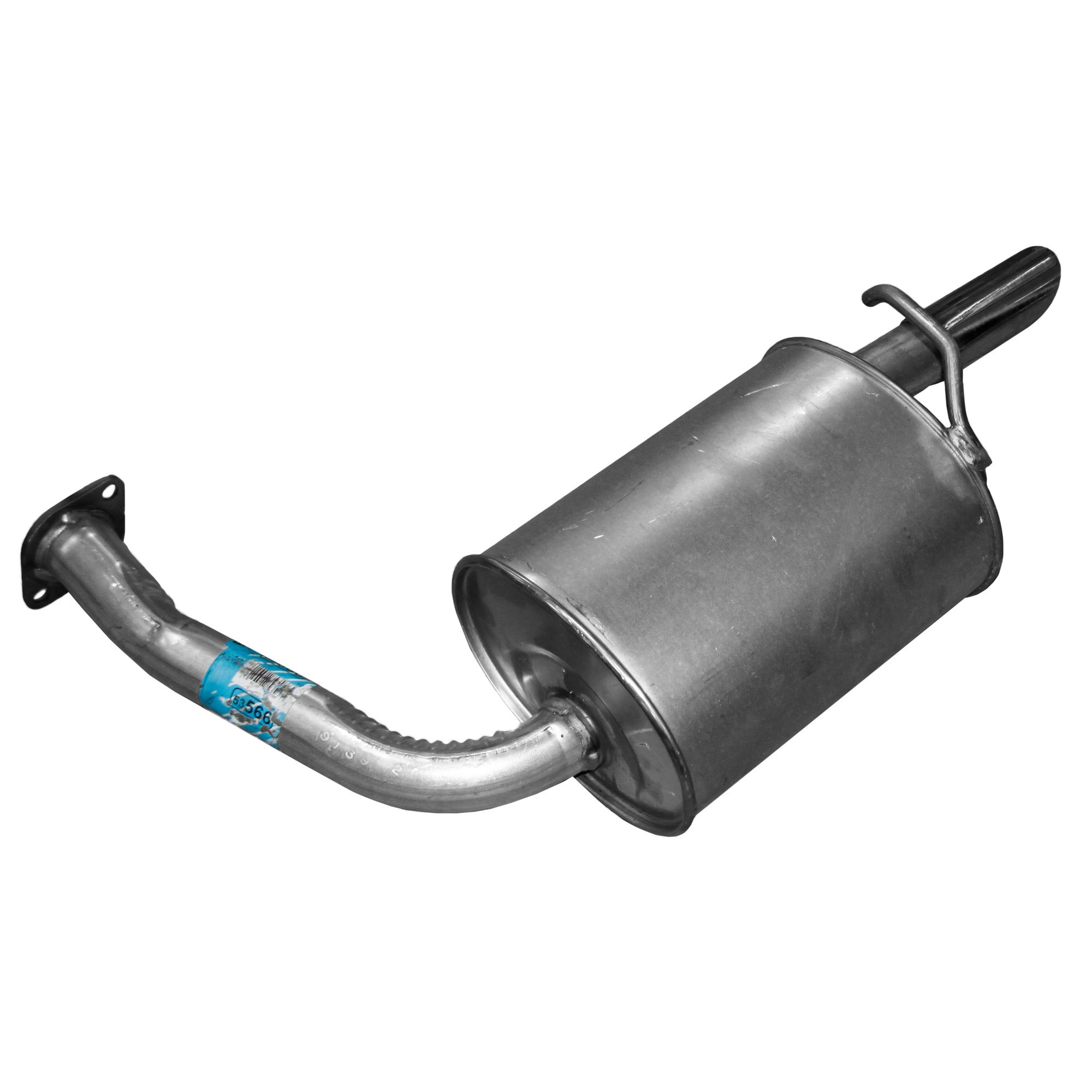 Walker 53566 Quiet-Flow SS Direct Fit Exhaust Muffler Assembly 2" Inlet (OD) 2" Outlet (OD)