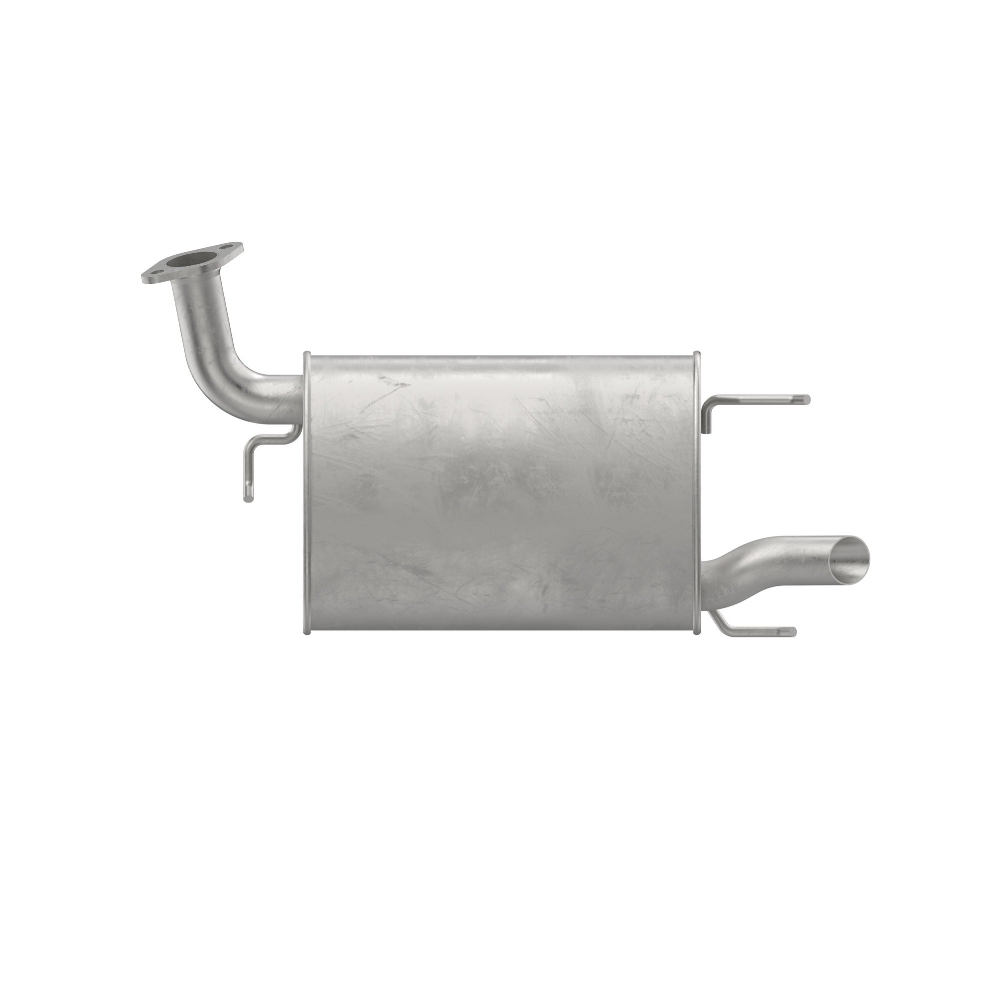 Walker 53685 Quiet-Flow SS Direct Fit Exhaust Muffler Assembly 2" Inlet (OD) 2" Outlet (OD)