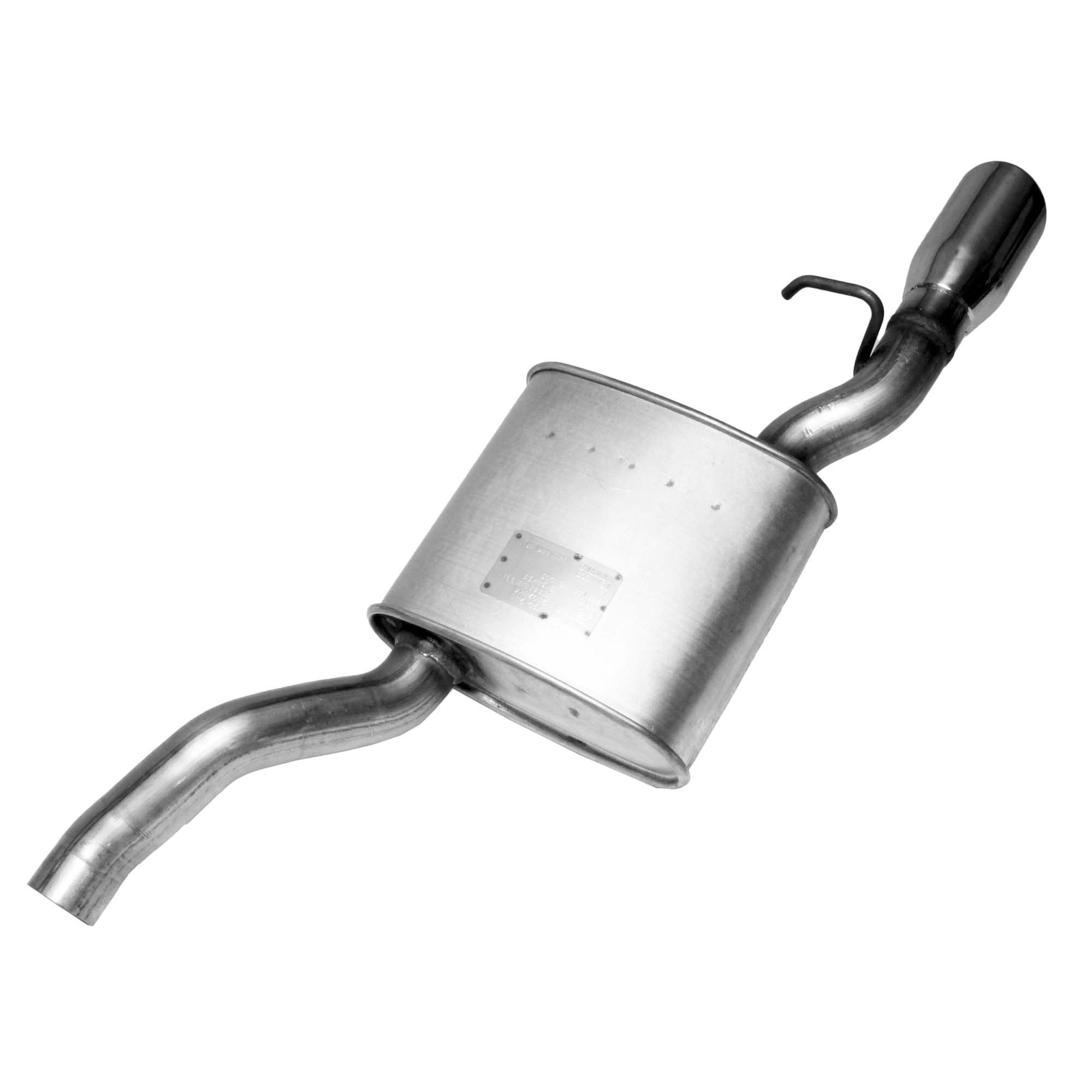 Walker 53775 Direct Fit Exhaust Resonator and Pipe Assembly 2" Inlet (OD) 3" Outlet (OD)