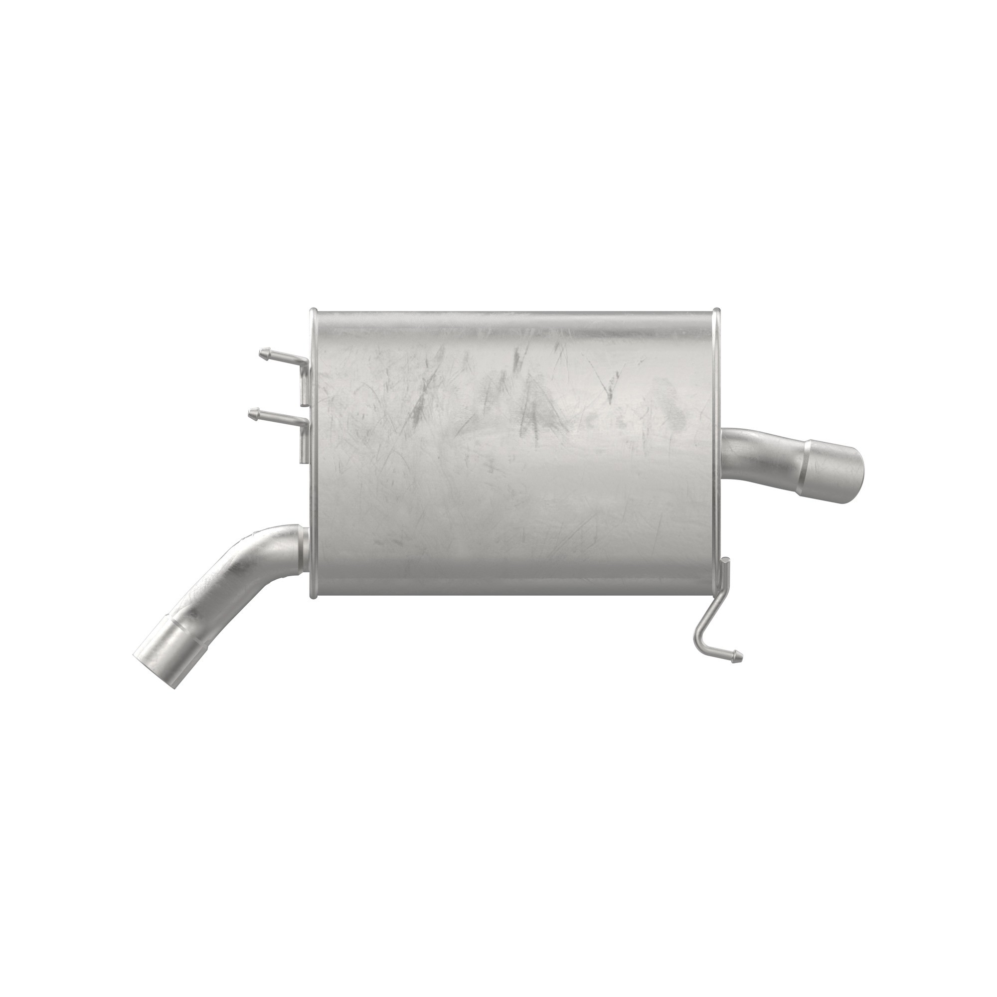 Walker 53921 Quiet-Flow SS Direct Fit Exhaust Muffler Assembly 2" Inlet (OD) 2" Outlet (OD)