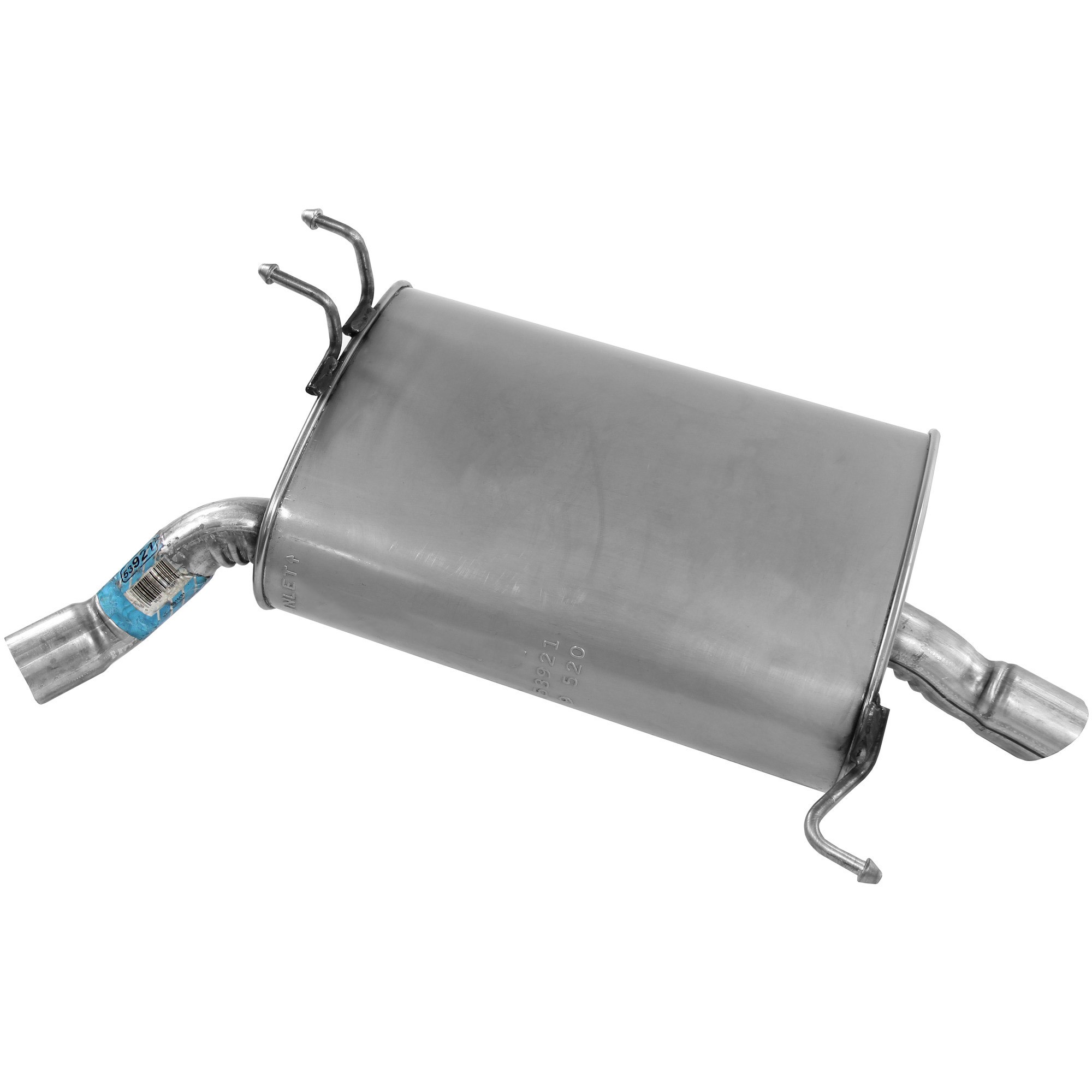 Walker 53921 Quiet-Flow SS Direct Fit Exhaust Muffler Assembly 2" Inlet (OD) 2" Outlet (OD) - Image 2