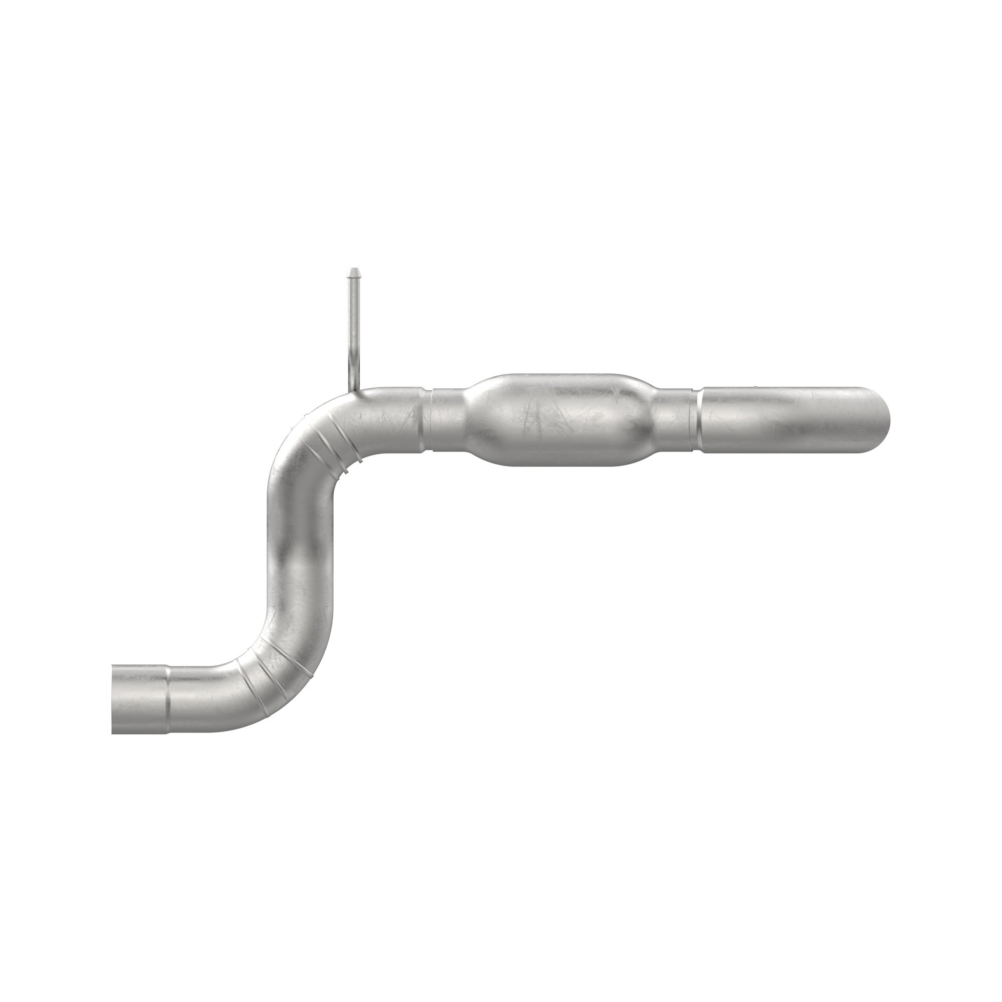 Walker 53937 Direct Fit Exhaust Resonator and Pipe Assembly 2.5" Inlet (ID) 2.5" Outlet (OD)