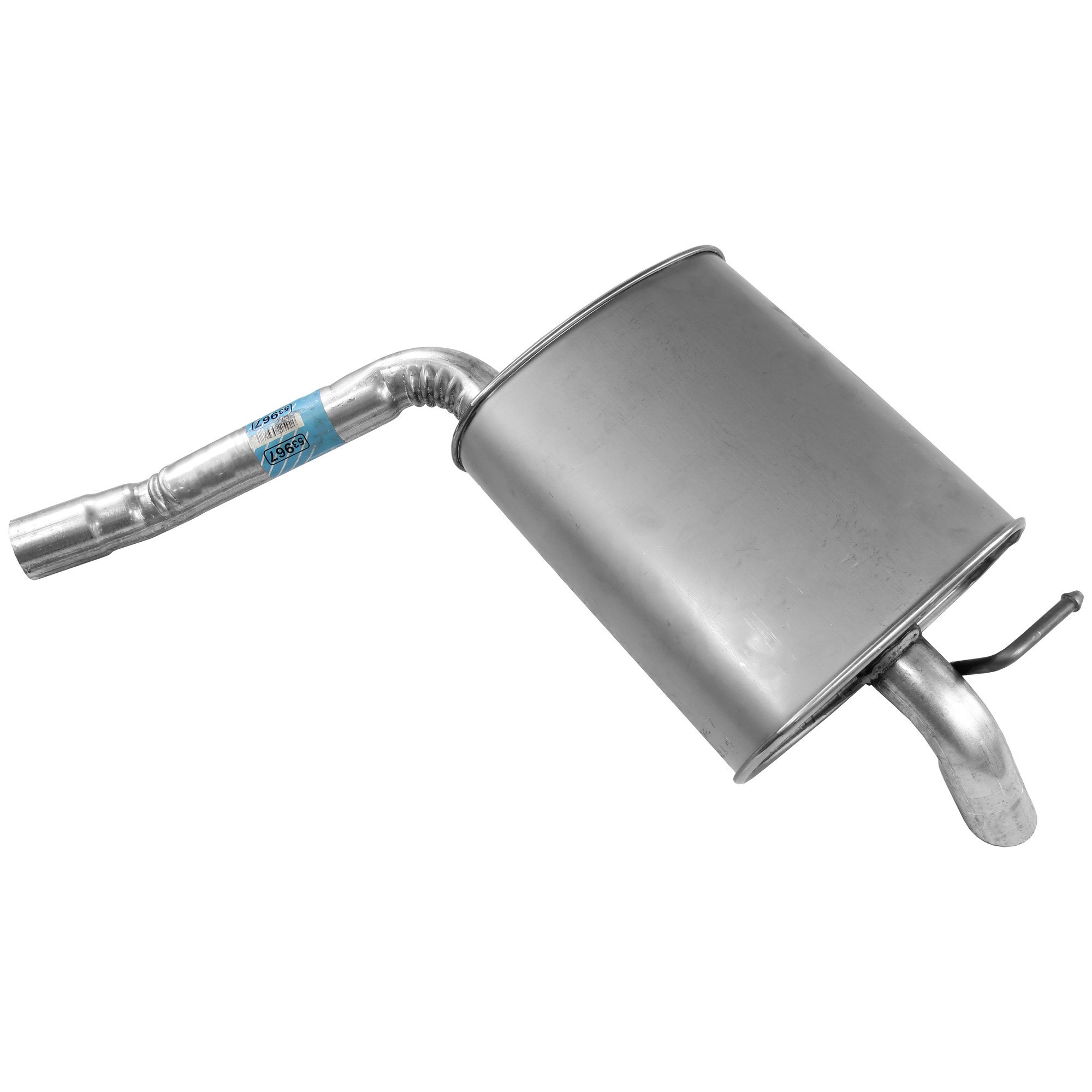 Walker 53967 Quiet-Flow SS Direct Fit Exhaust Muffler Assembly 2" Inlet (ID) 2" Outlet (OD)