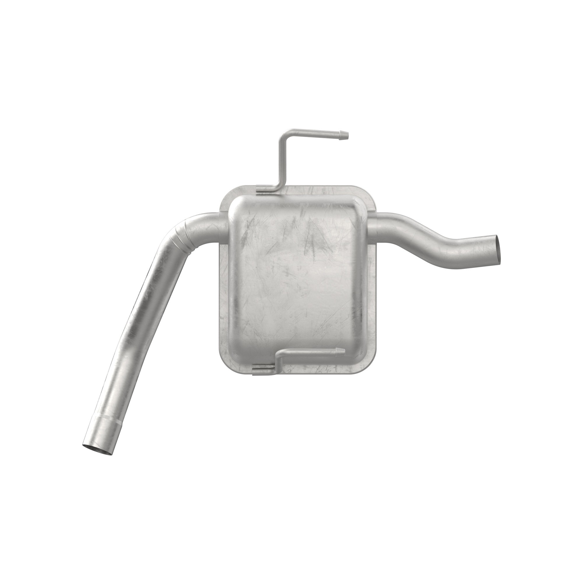 Walker 53990 Direct Fit Exhaust Resonator and Pipe Assembly 2" Inlet (ID) 2.5" Outlet (OD)