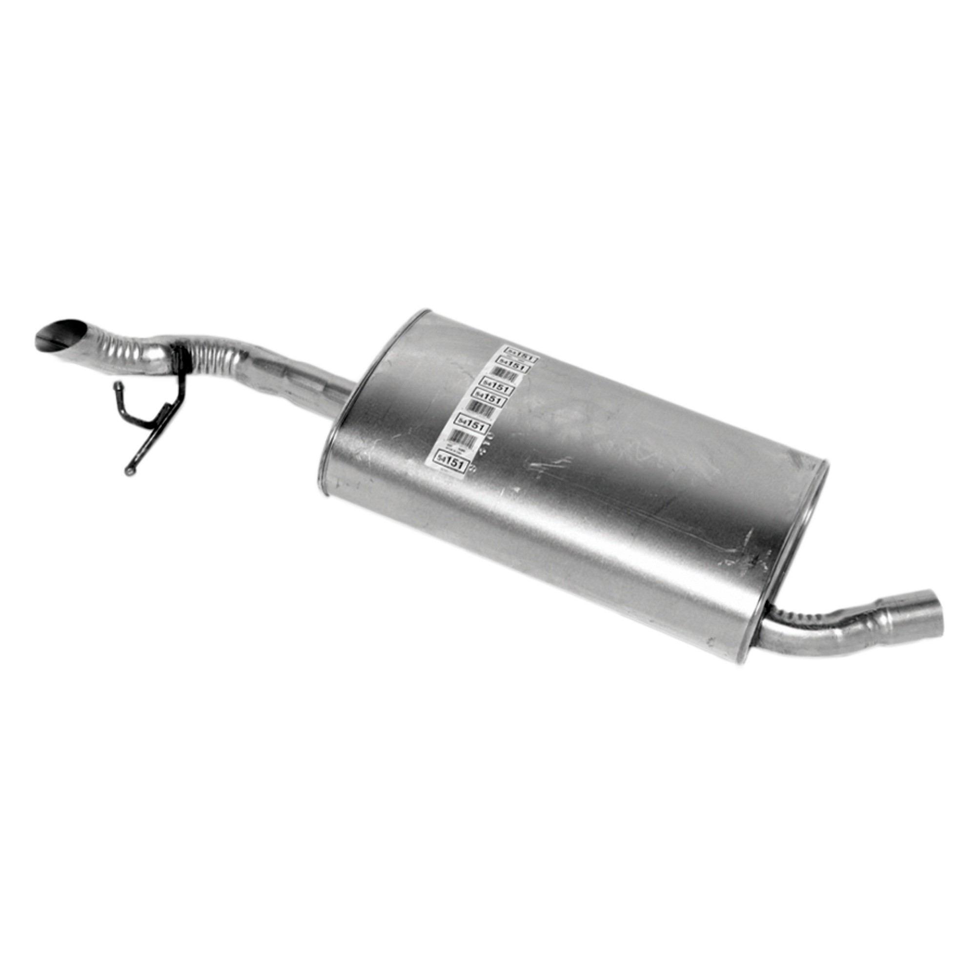 Walker 54151 Quiet-Flow SS Direct Fit Exhaust Muffler Assembly 2" Inlet (ID) 2" Outlet (OD)