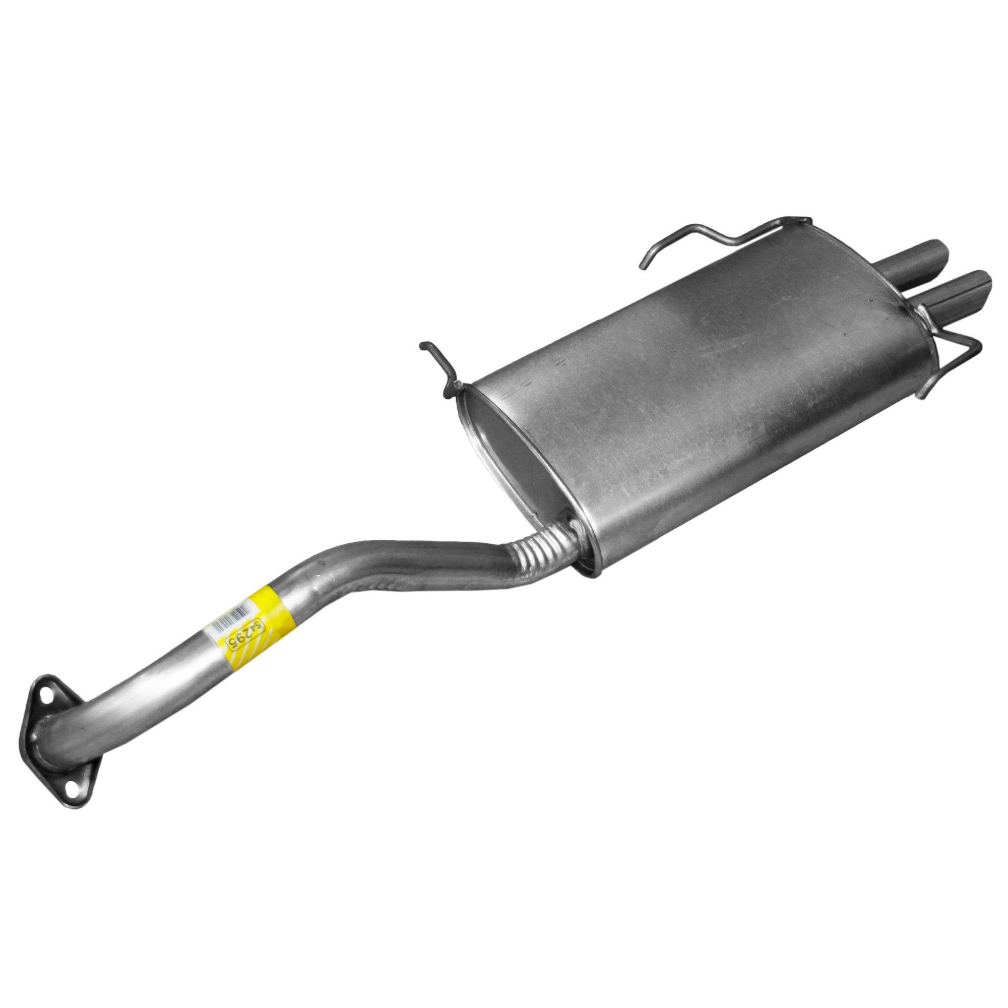 Walker 54295 Quiet-Flow SS Direct Fit Exhaust Muffler Assembly 2" Inlet (OD) 2" Outlet (OD)