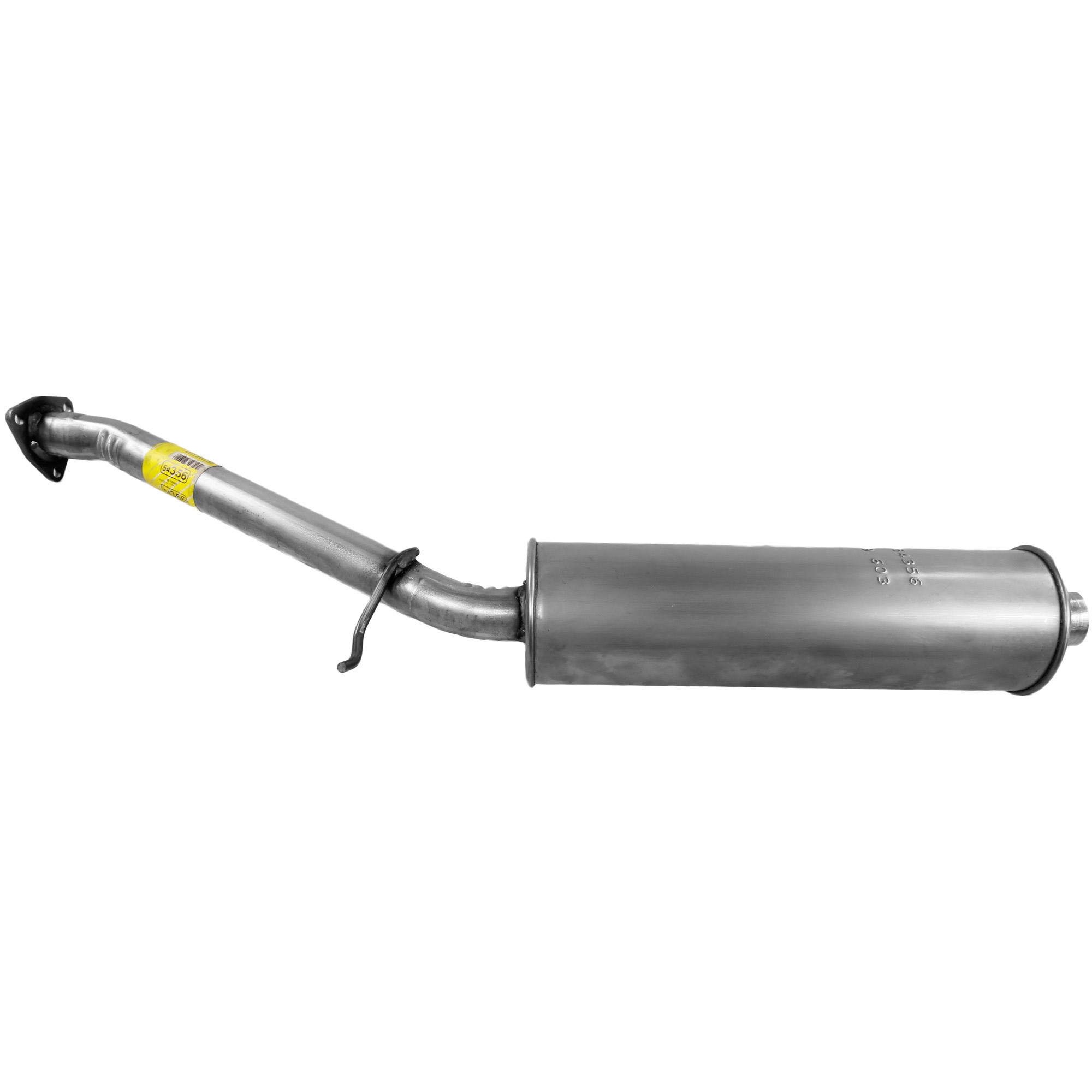 Walker 54356 Direct Fit Exhaust Resonator and Pipe Assembly 2" Outlet (OD)