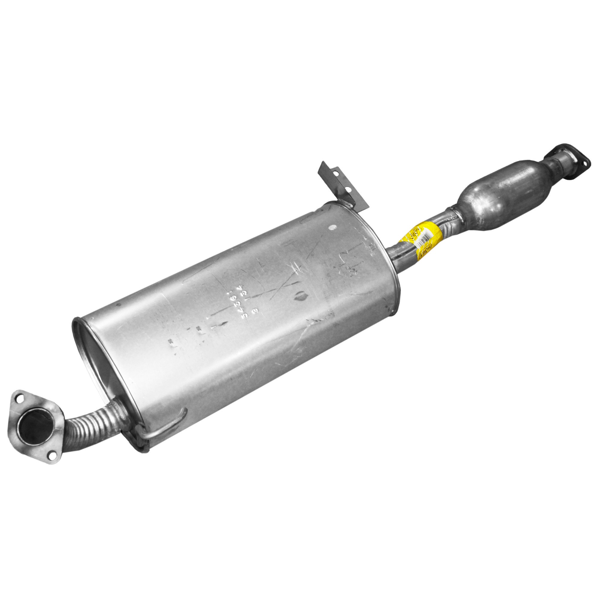 Walker 54361 Quiet-Flow SS Direct Fit Exhaust Muffler Assembly 2" Inlet (OD) 2" Outlet (OD)