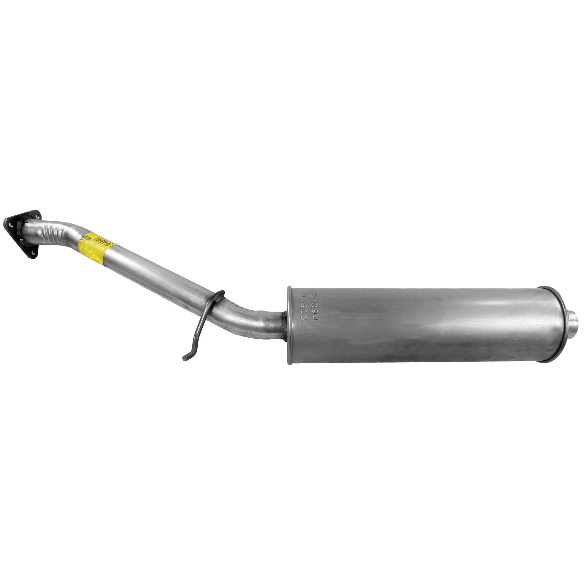 Walker 54394 Direct Fit Exhaust Resonator and Pipe Assembly 2" Outlet (OD)
