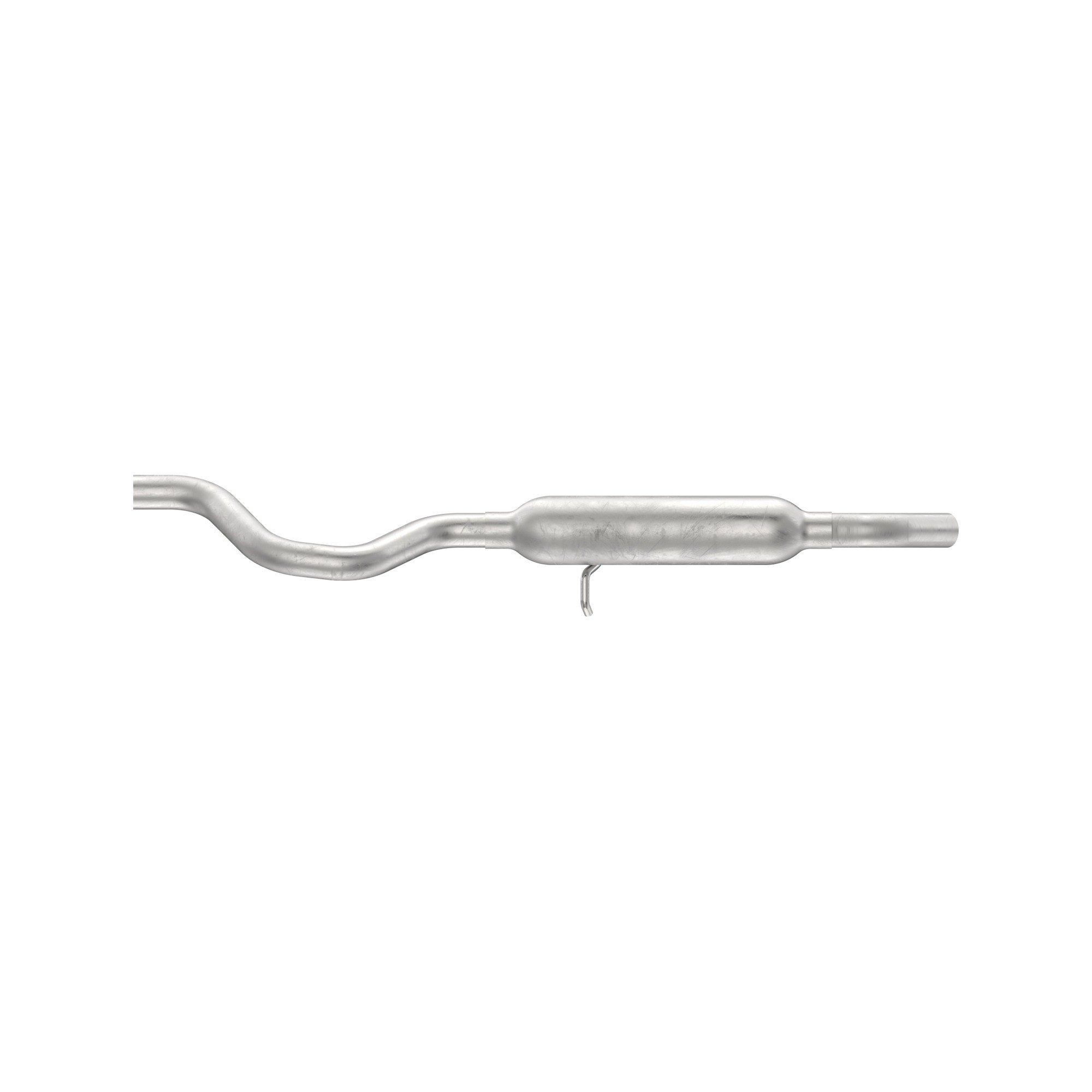 Walker 54487 Direct Fit Exhaust Resonator and Pipe Assembly 2" Inlet (OD) 2" Outlet (OD)