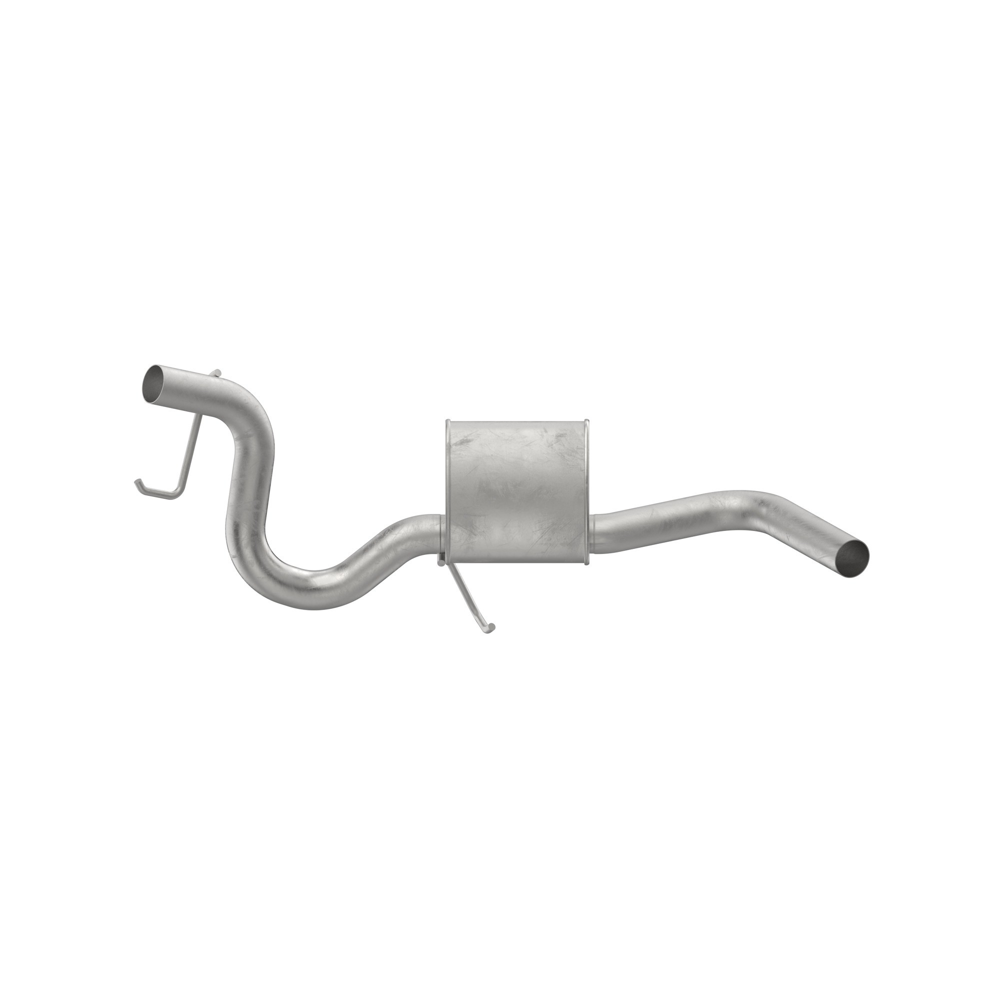 Walker 54558 Direct Fit Exhaust Resonator and Pipe Assembly 2.5" Inlet (OD) 2.5" Outlet (OD)