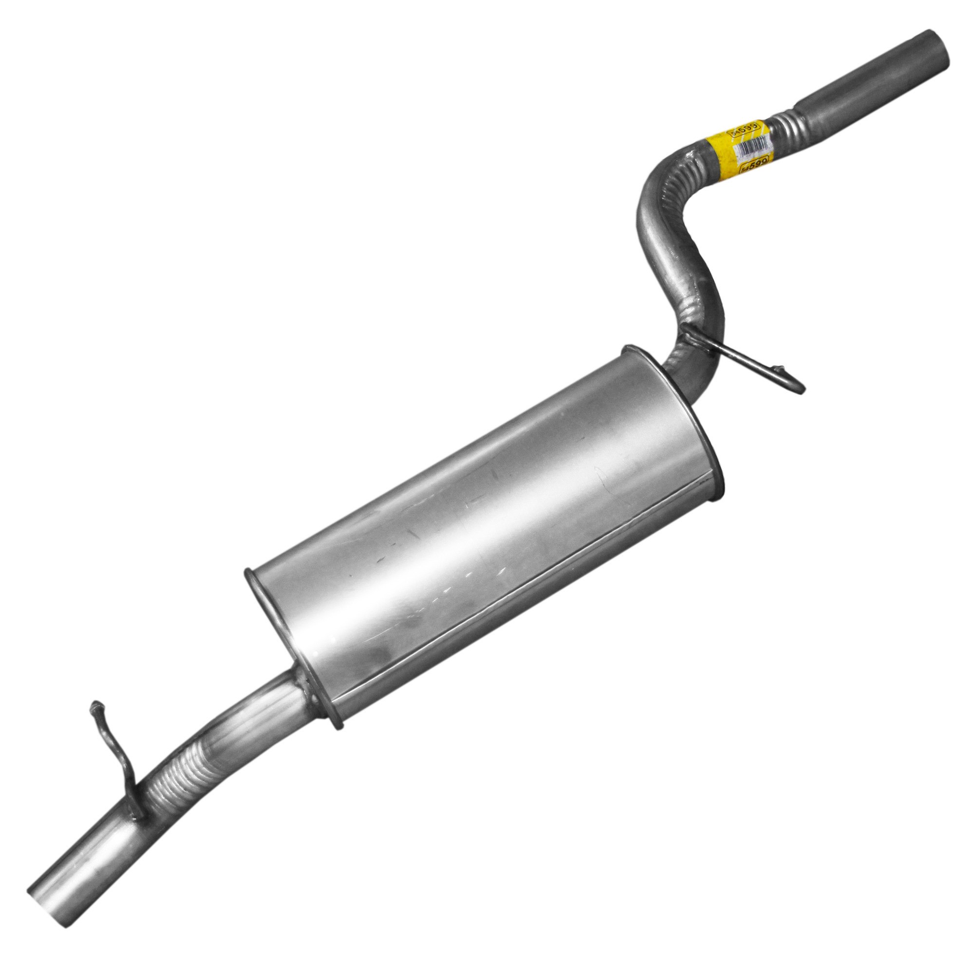 Walker 54599 Quiet-Flow SS Direct Fit Exhaust Muffler Assembly 2" Inlet (OD) 2" Outlet (OD)