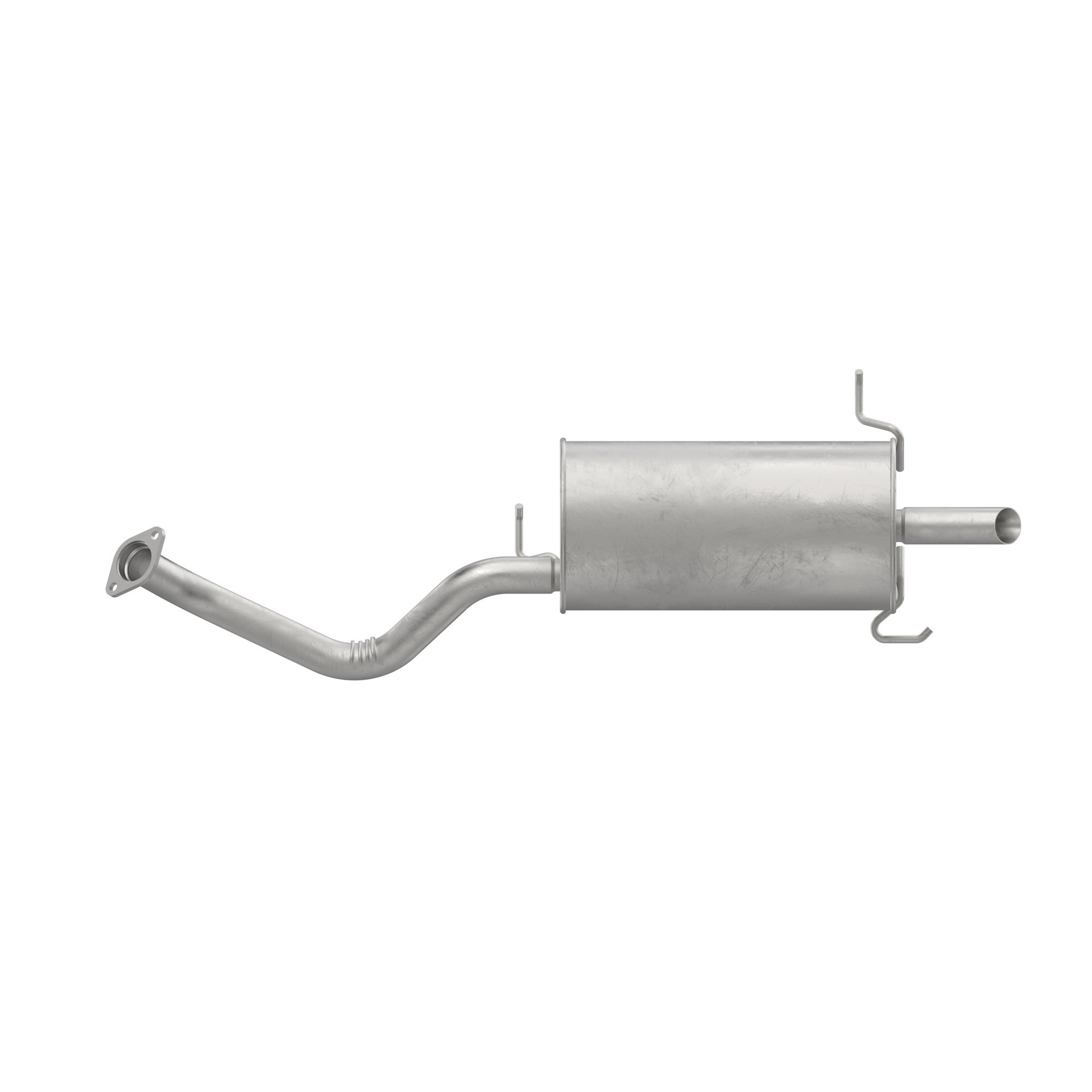 Walker 54744 Quiet-Flow SS Direct Fit Exhaust Muffler Assembly 2" Inlet (OD) 2" Outlet (OD)