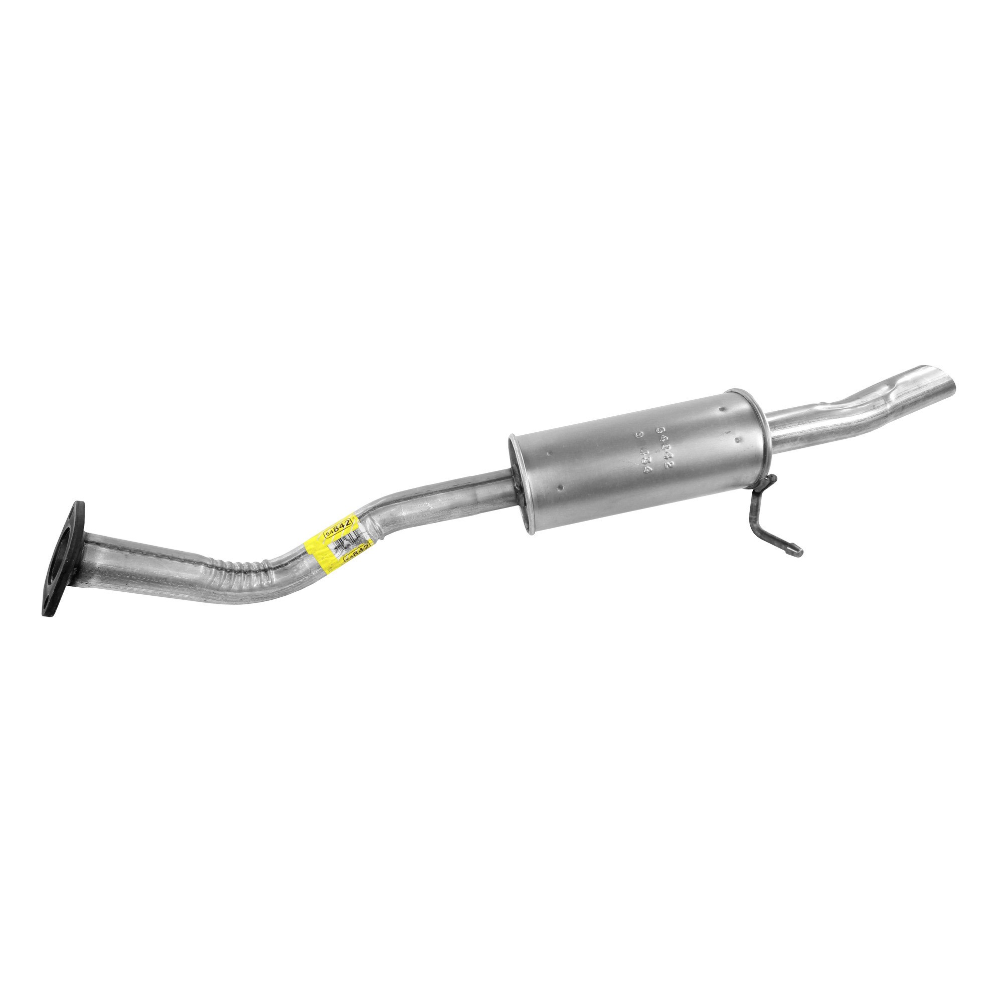 Walker 54842 Direct Fit Exhaust Resonator and Pipe Assembly 2.25" Outlet (OD)