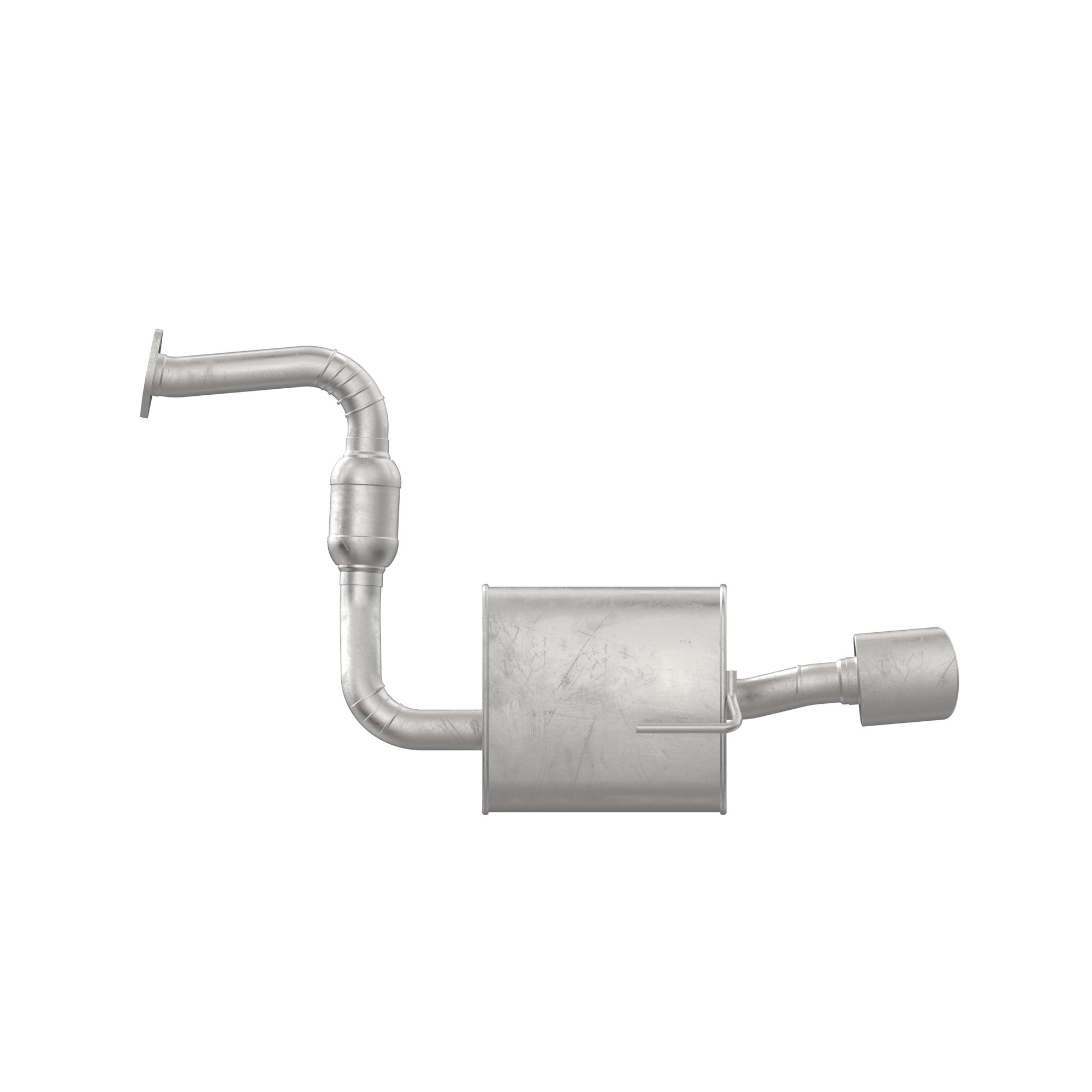 Walker 54877 Quiet-Flow SS Direct Fit Exhaust Muffler Assembly 3" Outlet (OD)