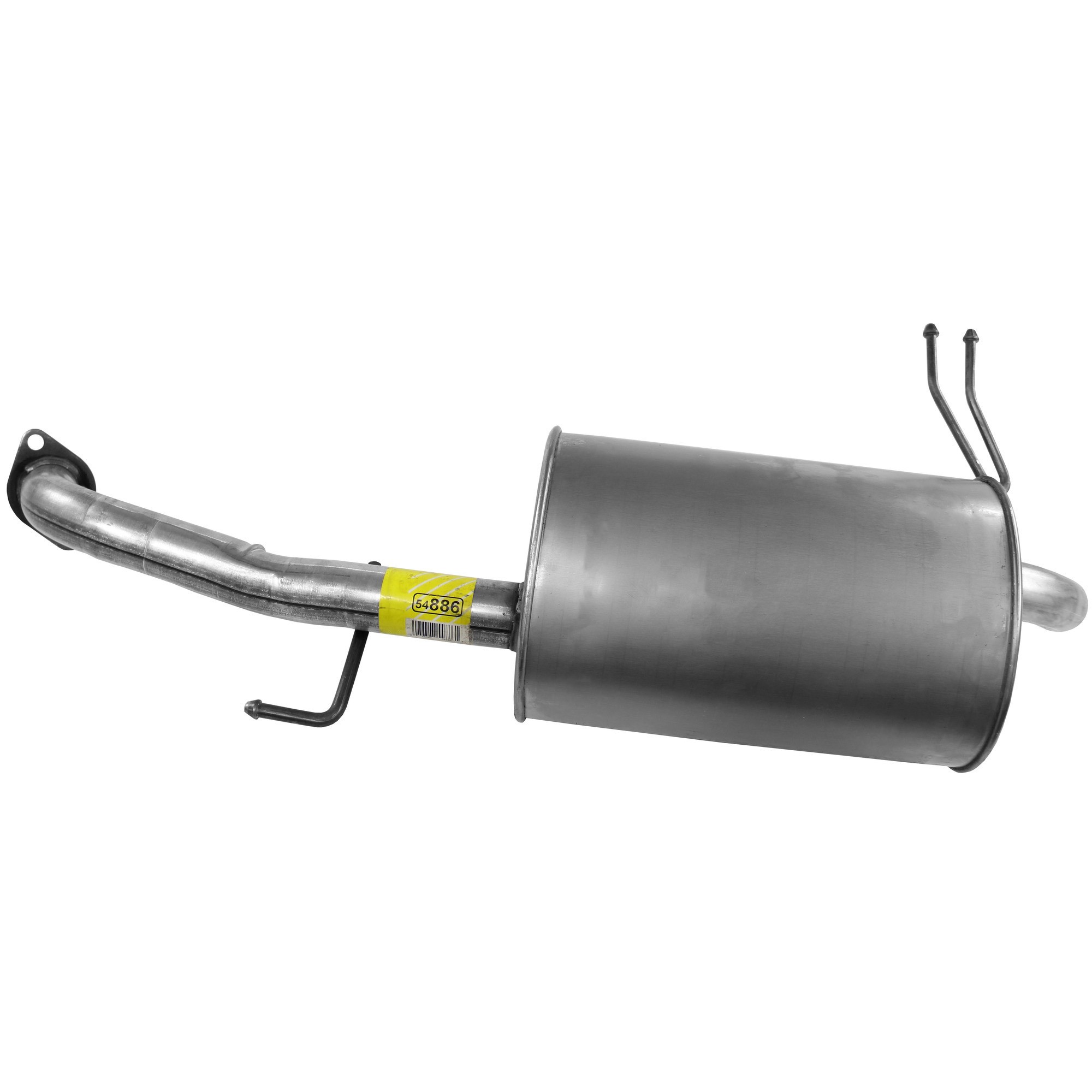 Walker 54886 Quiet-Flow SS Direct Fit Exhaust Muffler Assembly 2" Inlet (OD) 2" Outlet (OD)