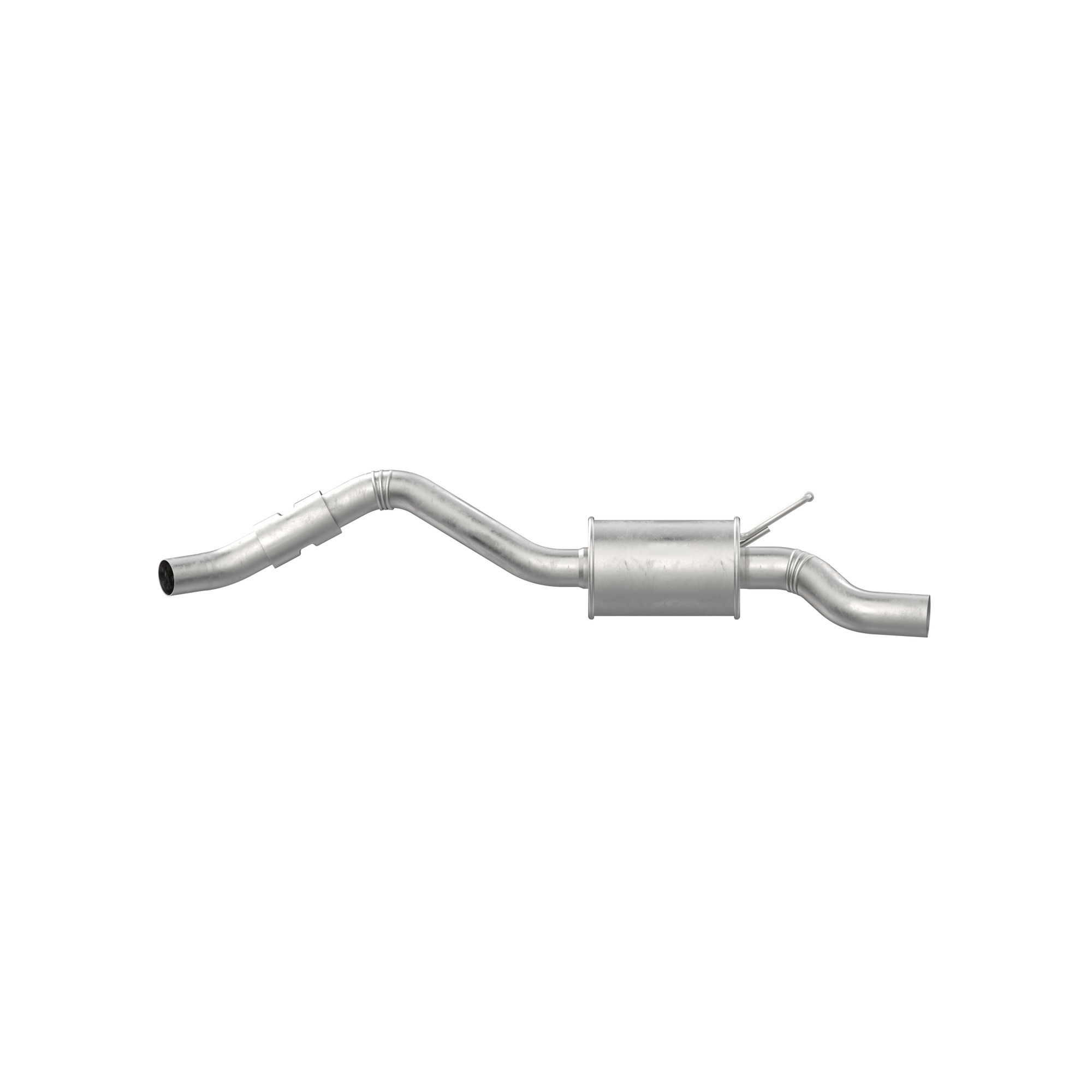Walker 54892 Direct Fit Exhaust Resonator and Pipe Assembly 2" Inlet (OD) 2.25" Outlet (OD)