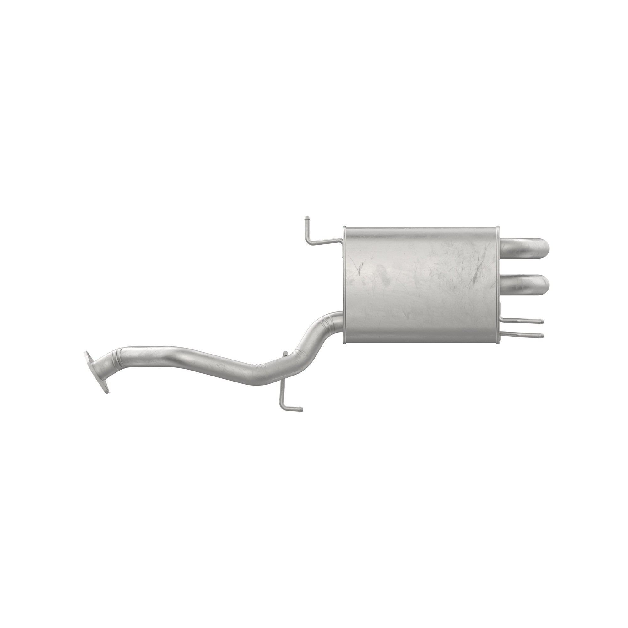 Walker 54928 Quiet-Flow SS Direct Fit Exhaust Muffler Assembly 2" Inlet (OD) 2" Outlet (OD)