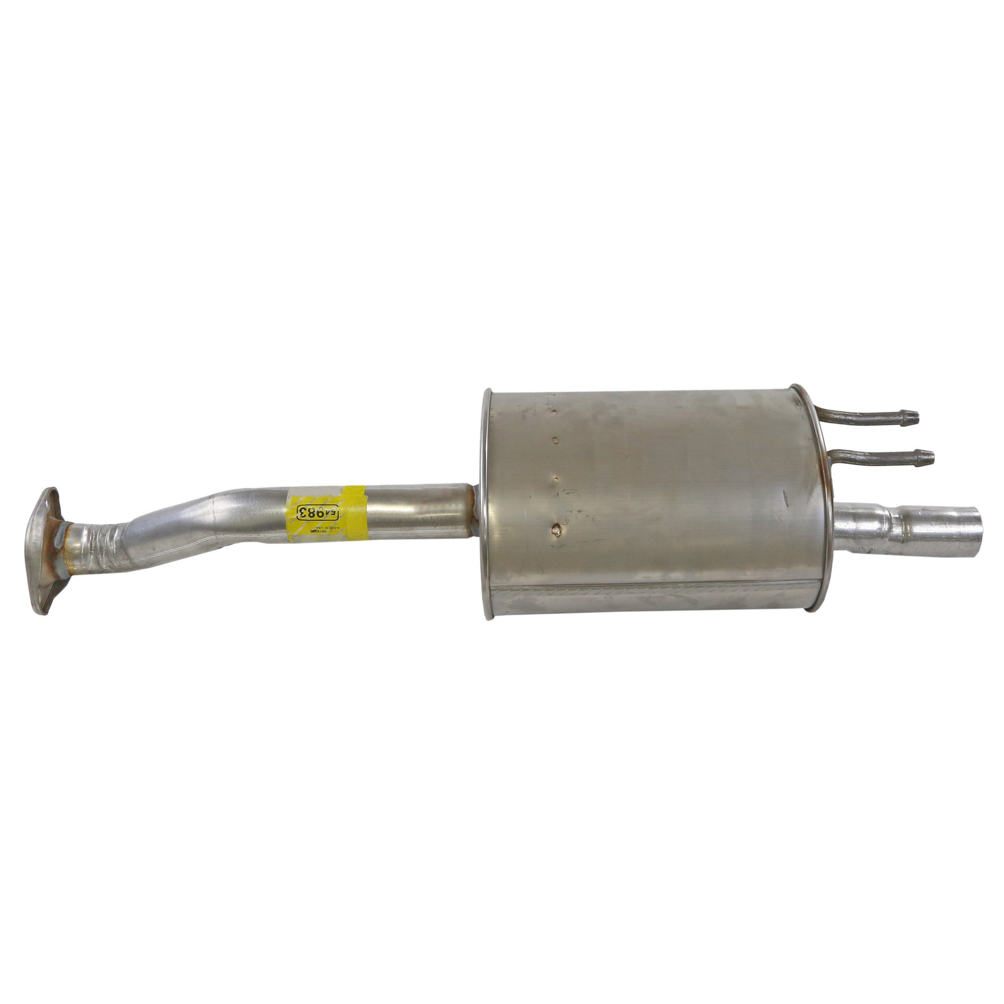 Walker 54983 Quiet-Flow SS Direct Fit Exhaust Muffler Assembly 2" Inlet (OD) 2" Outlet (OD)