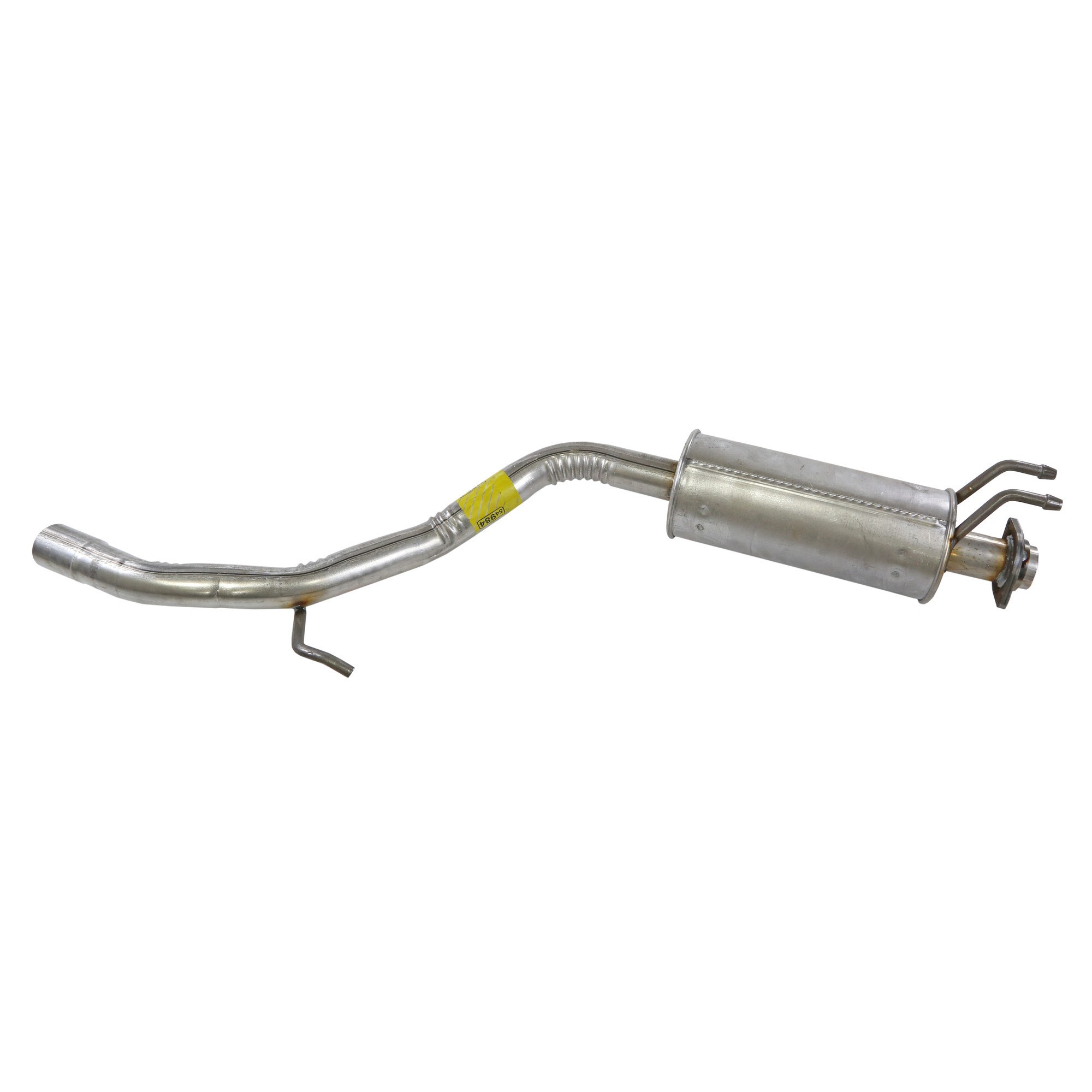 Walker 54984 Direct Fit Exhaust Resonator and Pipe Assembly 2" Inlet (ID)