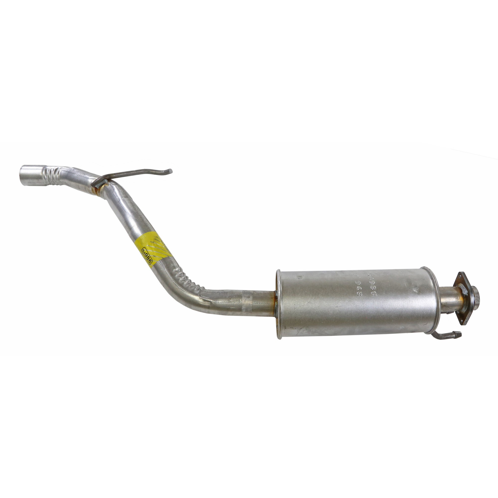 Walker 54986 Direct Fit Exhaust Resonator and Pipe Assembly 2" Inlet (ID)