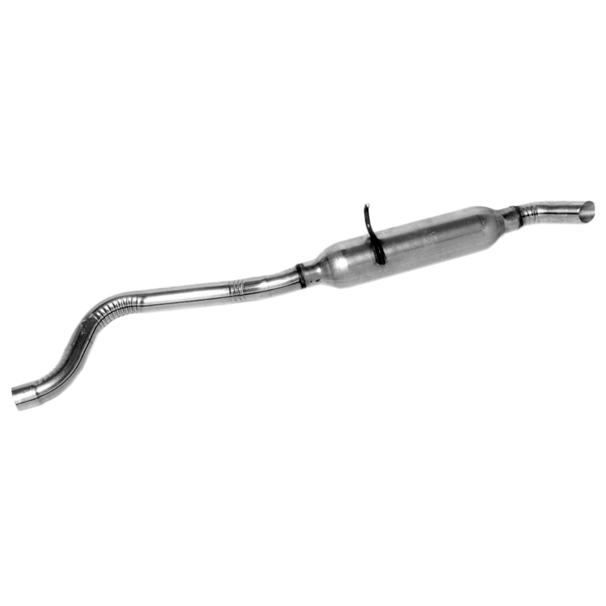Walker 55049 Direct Fit Exhaust Resonator and Pipe Assembly 2" Inlet (OD) 2" Outlet (OD)