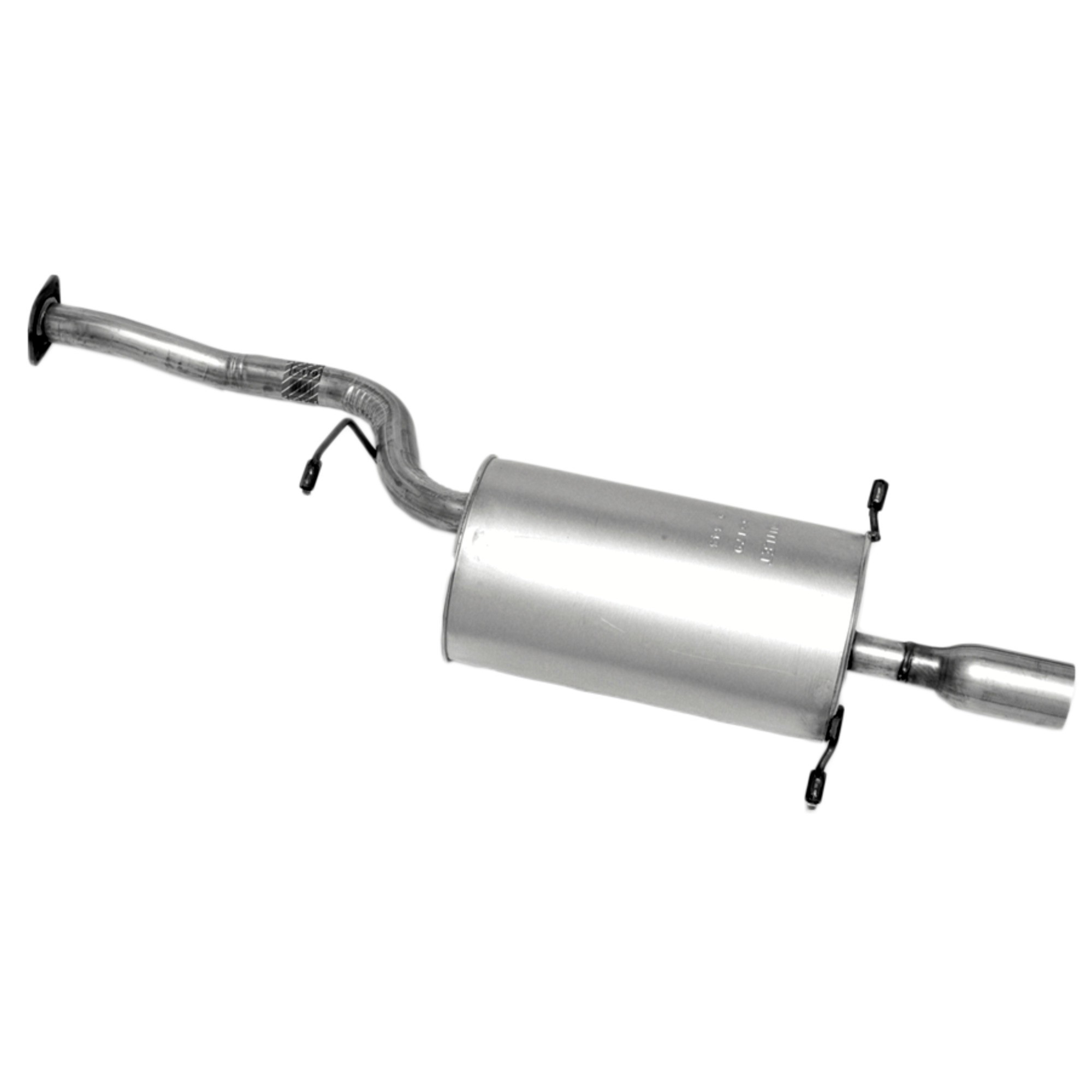 Walker 55179 Quiet-Flow SS Direct Fit Exhaust Muffler Assembly 2" Inlet (OD) 3" Outlet (OD)