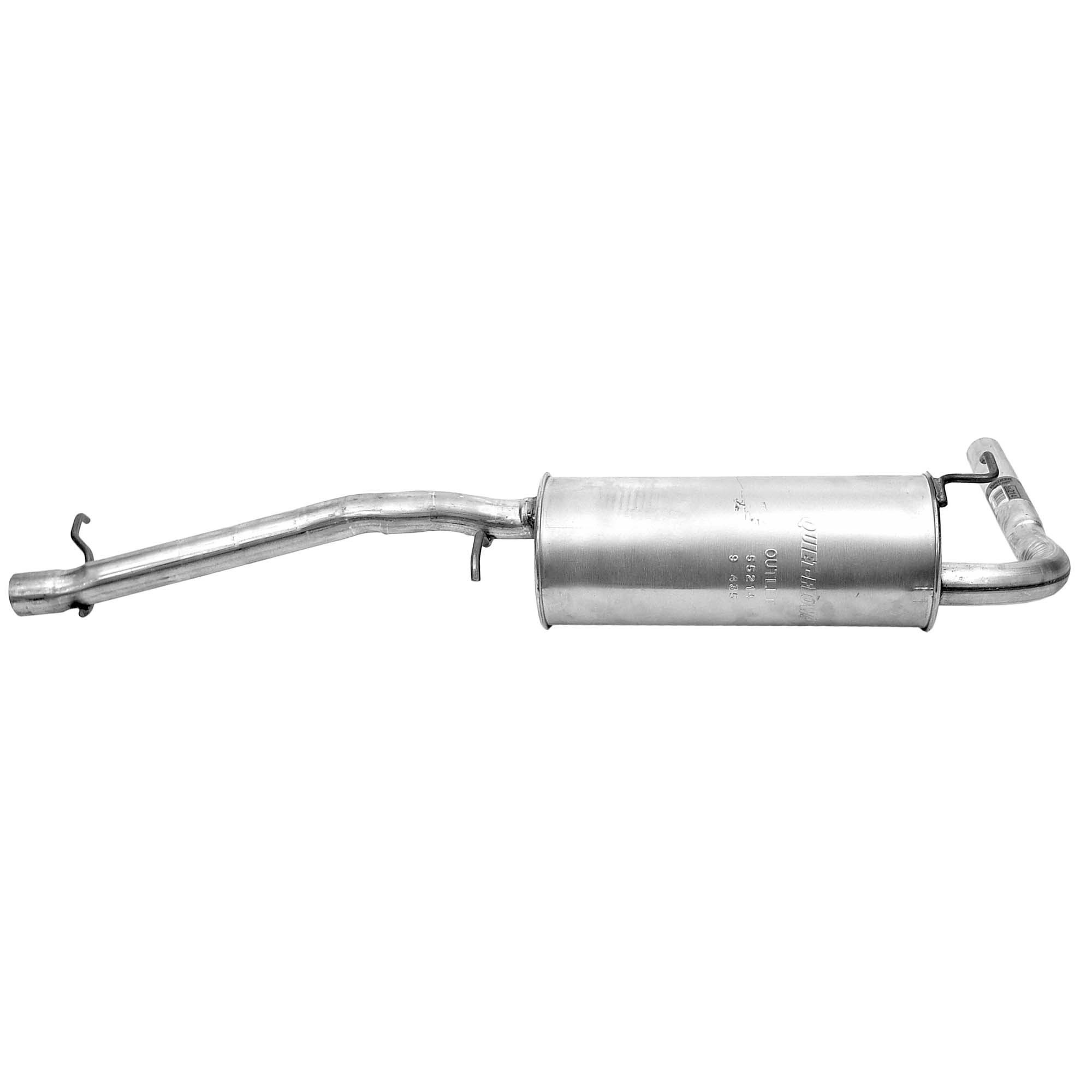 Walker 55214 Quiet-Flow SS Direct Fit Exhaust Muffler Assembly 2" Inlet (ID) 2" Outlet (OD)