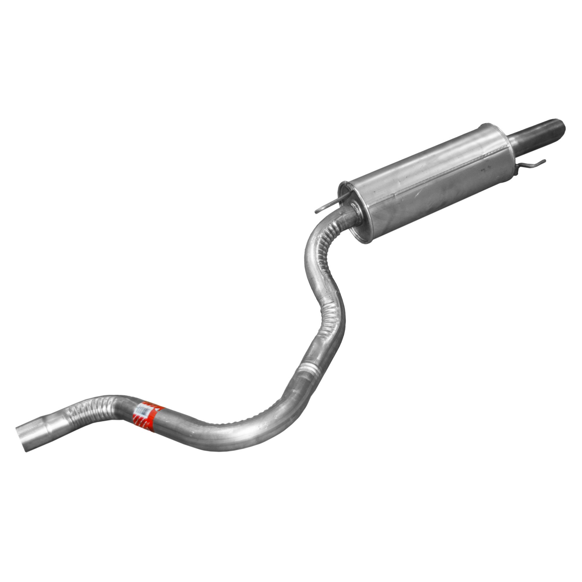 Walker 55326 Direct Fit Exhaust Resonator and Pipe Assembly 2.25" Inlet (ID) 2.5" Outlet (OD)