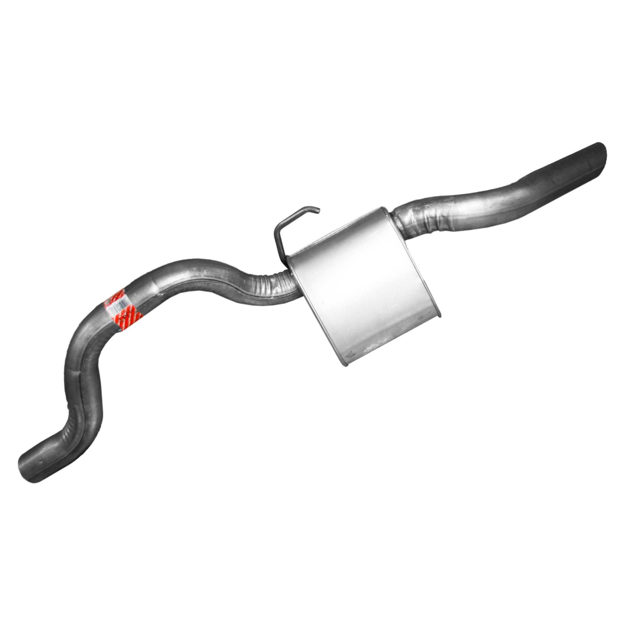 Walker 55343 Direct Fit Exhaust Resonator and Pipe Assembly 2.75" Inlet (OD) 3" Outlet (OD)