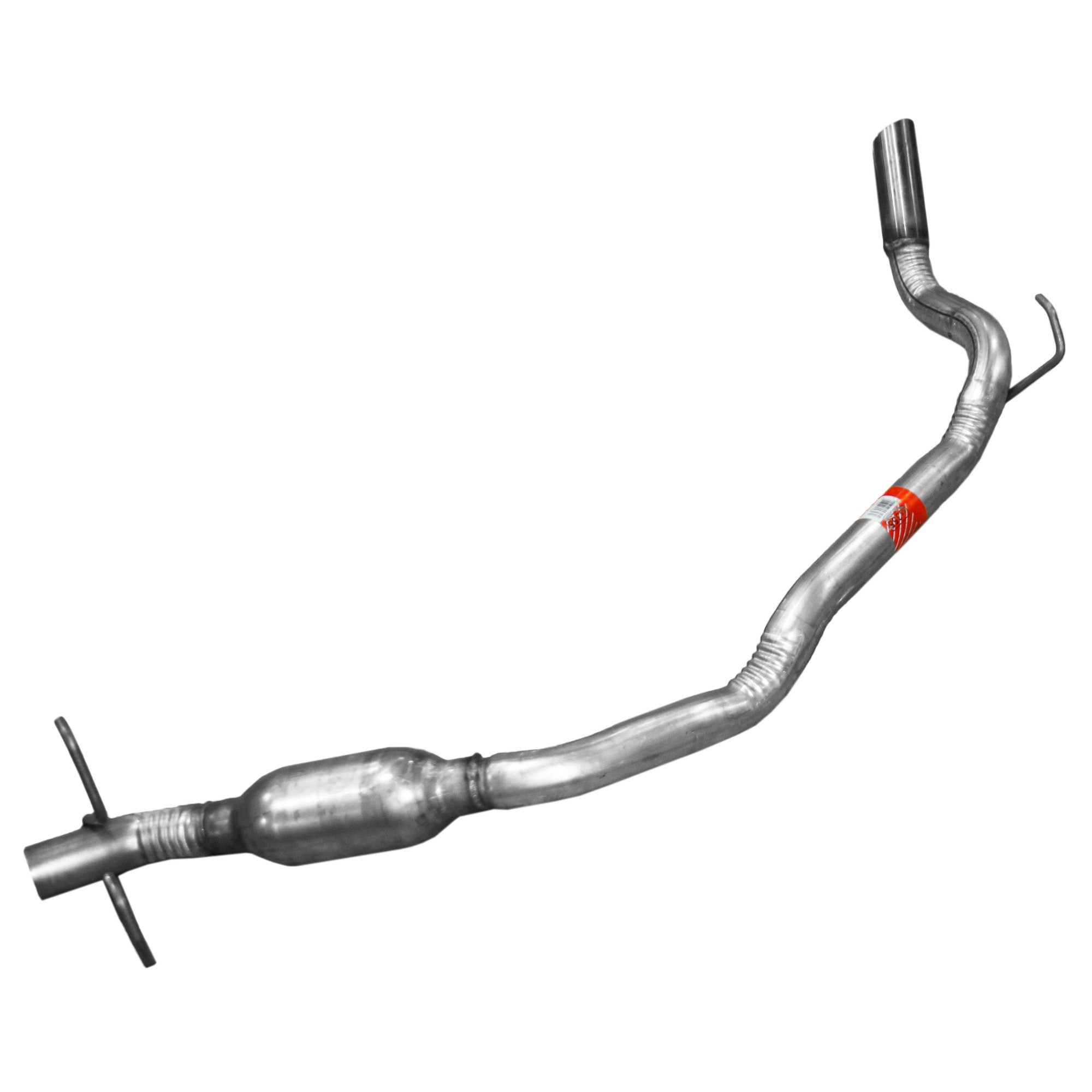 Walker 55358 Direct Fit Exhaust Resonator and Pipe Assembly 2.25" Inlet (OD) 2.5" Outlet (OD)