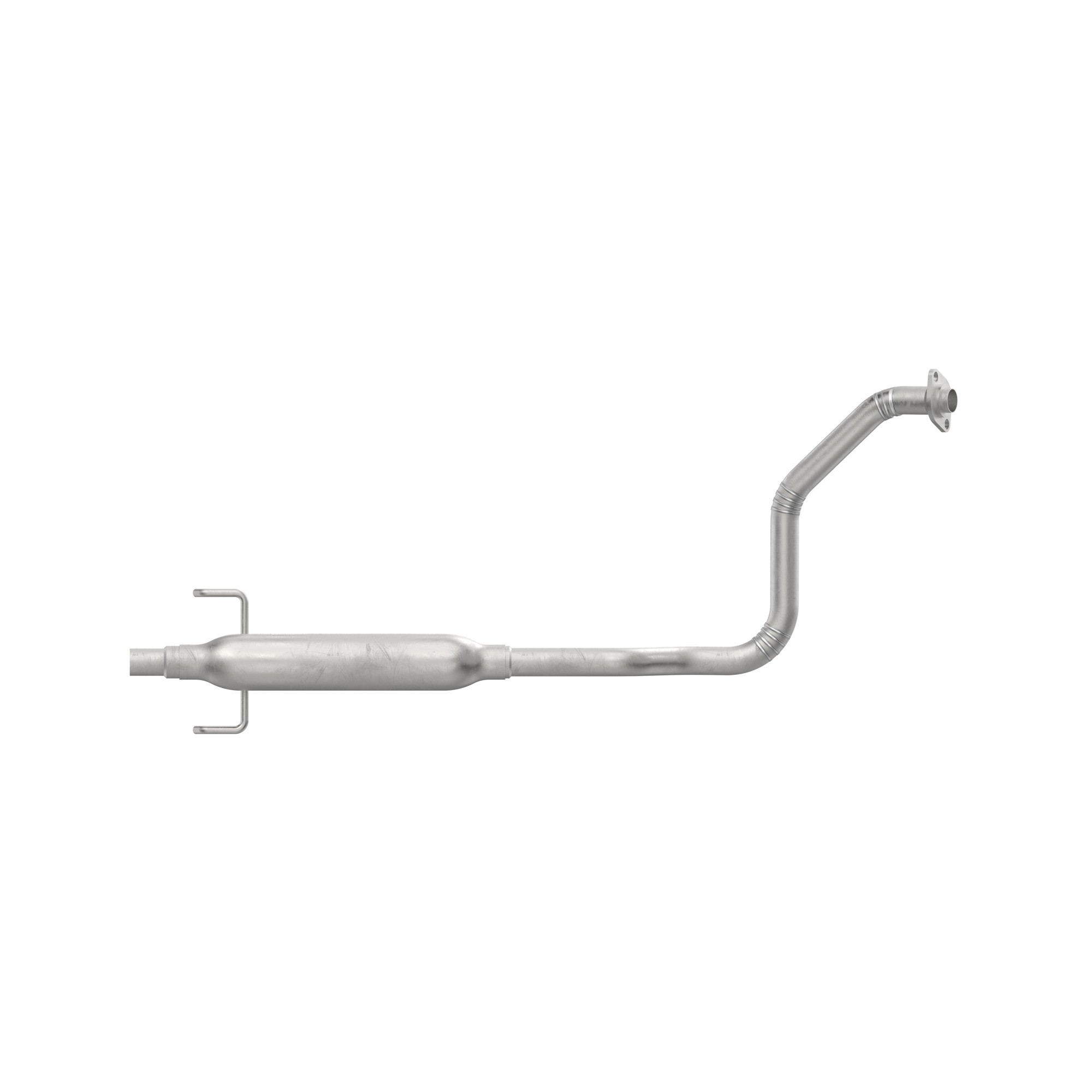 Walker 55431 Direct Fit Exhaust Resonator and Pipe Assembly 1.625" Inlet (ID)