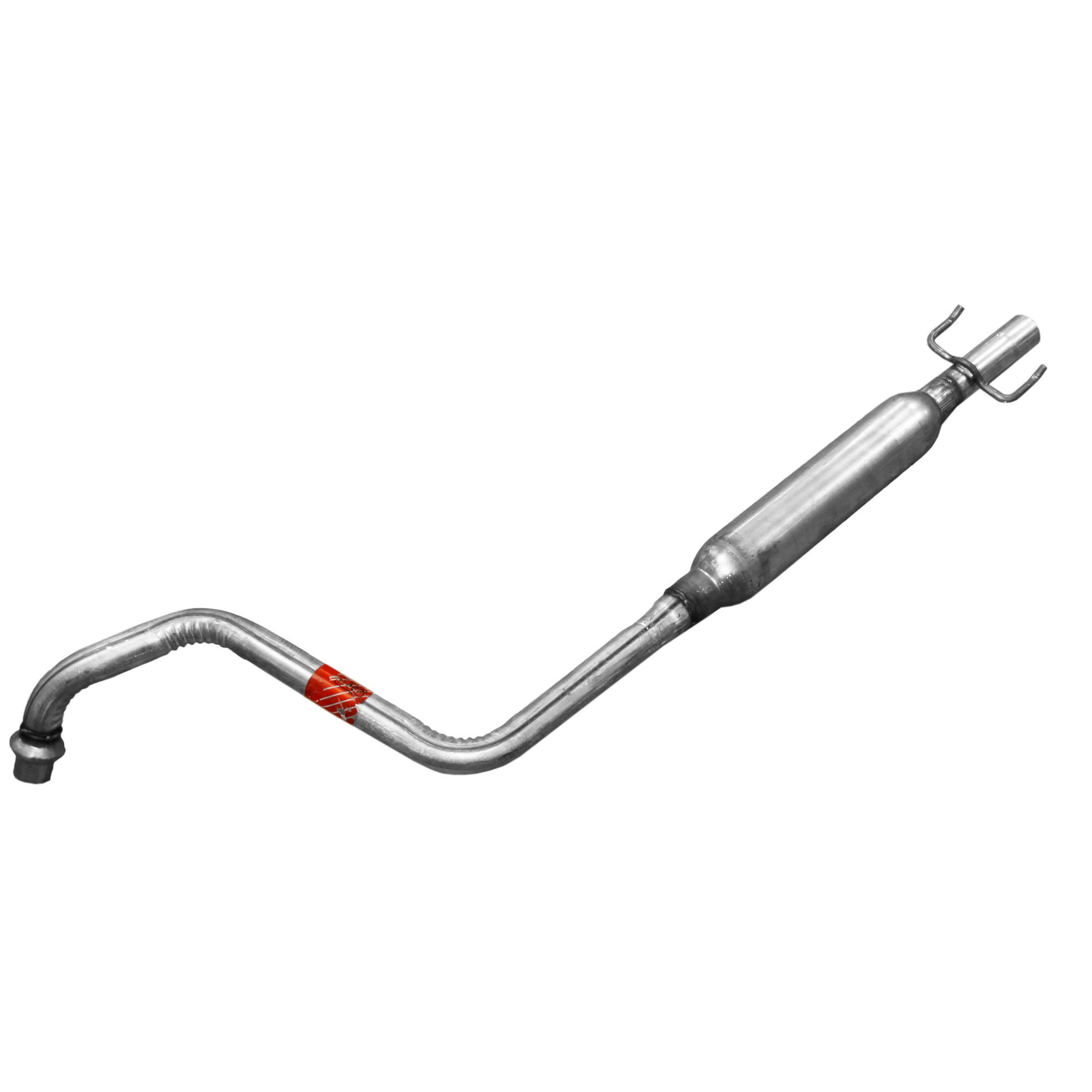 Walker 55467 Direct Fit Exhaust Resonator and Pipe Assembly 2" Inlet (ID) 1.625" Outlet (OD)