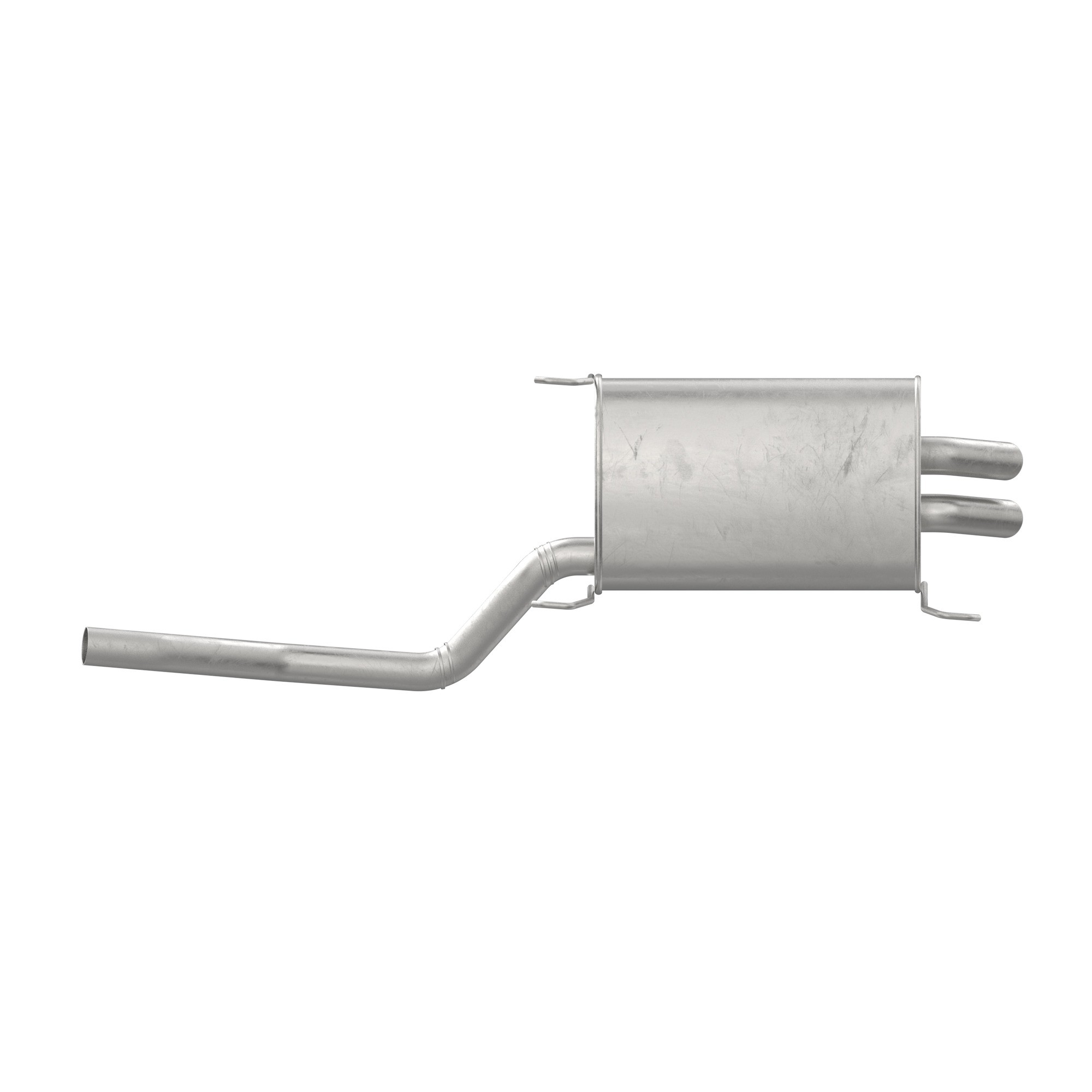Walker 55469 Quiet-Flow SS Direct Fit Exhaust Muffler Assembly 2" Inlet (OD) 2" Outlet (OD)