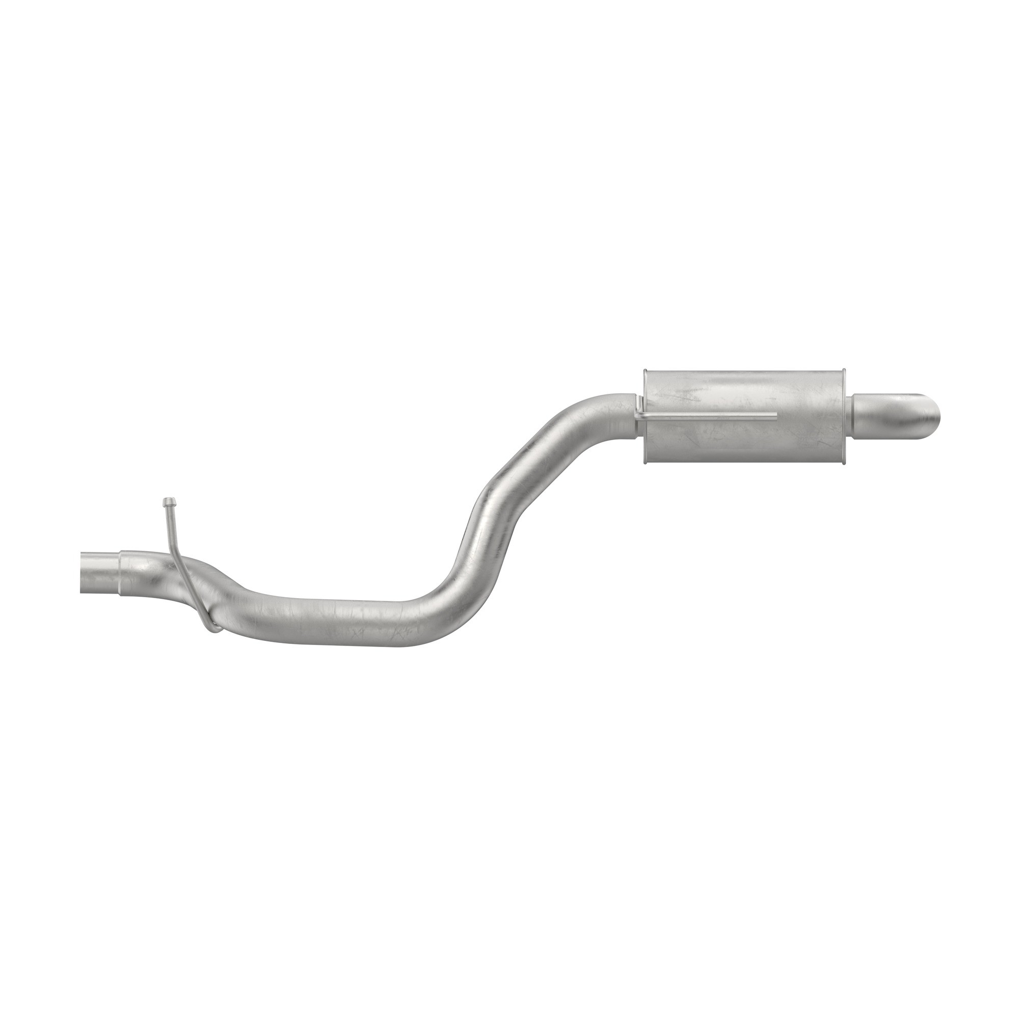 Walker 55564 Direct Fit Exhaust Resonator and Pipe Assembly 2.25" Inlet (OD) 2.5" Outlet (OD)