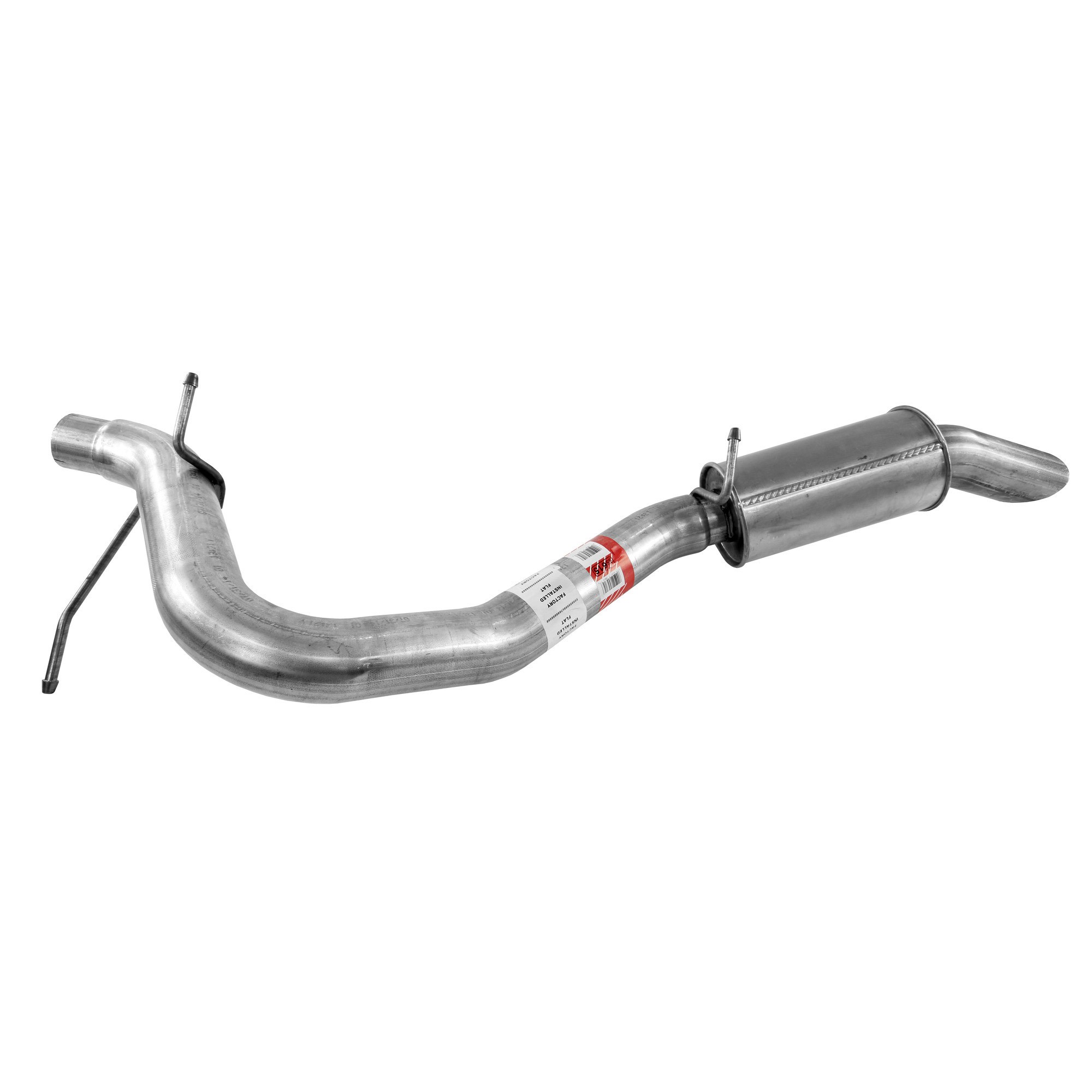 Walker 55615 Direct Fit Exhaust Resonator and Pipe Assembly 3" Inlet (OD) 3.5" Outlet (OD)