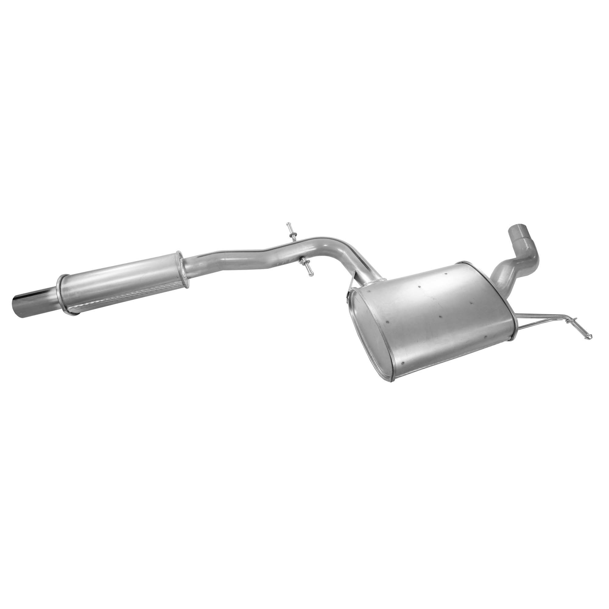 Walker 55628 Direct Fit Exhaust Resonator and Pipe Assembly 2.375" Inlet (OD) 2" Outlet (OD)