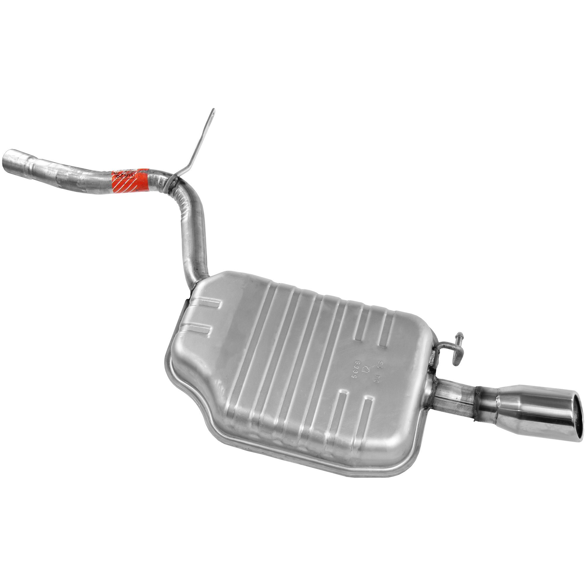 Walker 55629 Quiet-Flow Direct Fit Exhaust Muffler Assembly 2" Inlet (OD) 3" Outlet (OD)