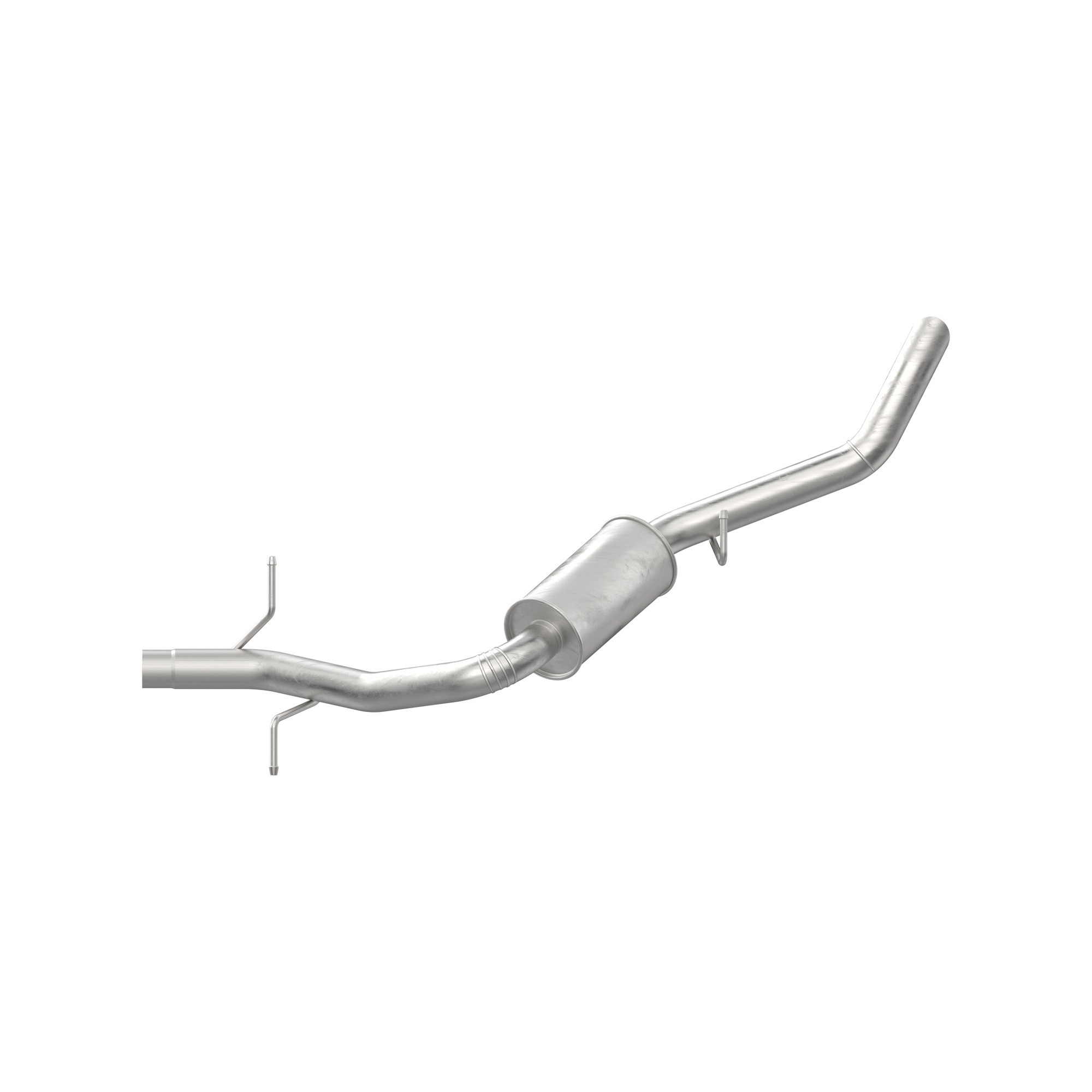 Walker 55687 Direct Fit Exhaust Resonator 2.625" Inlet (OD) 2.75" Outlet (ID)