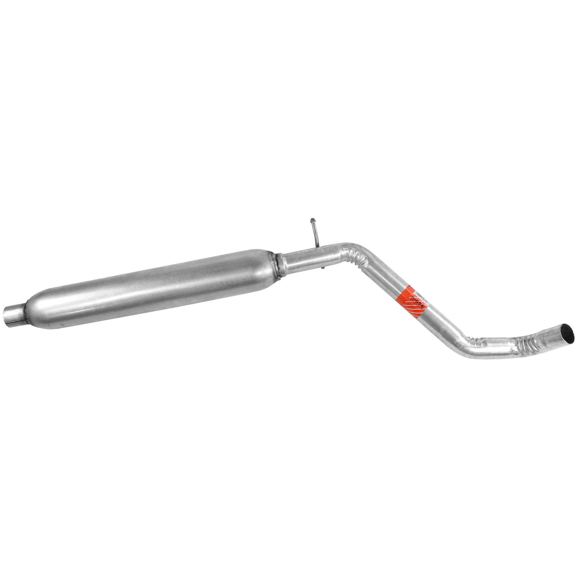 Walker 55694 Direct Fit Exhaust Resonator and Pipe Assembly 2" Inlet (ID) 2" Outlet (OD)