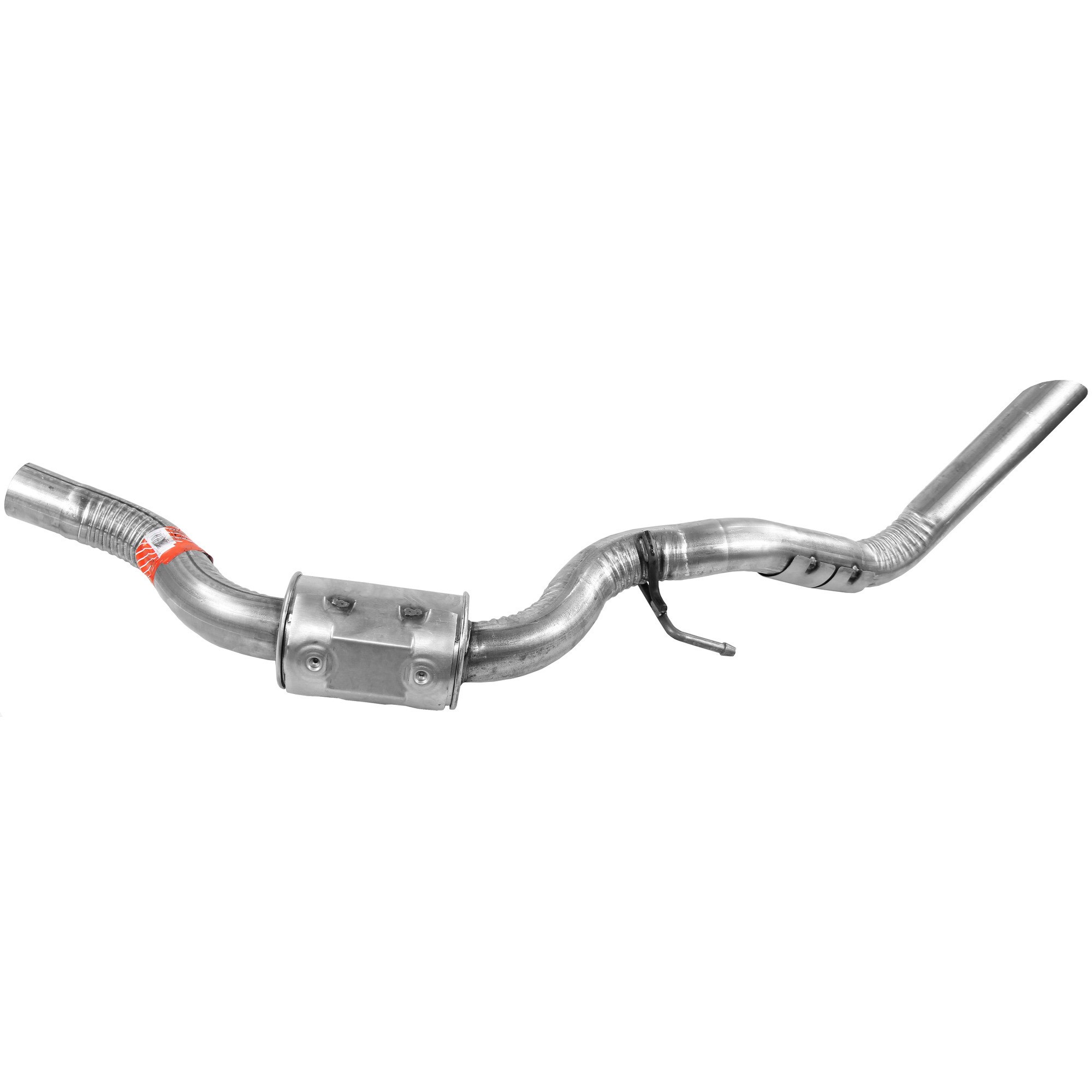 Walker 55704 Direct Fit Exhaust Resonator and Pipe Assembly 3" Inlet (OD) 3" Outlet (OD)