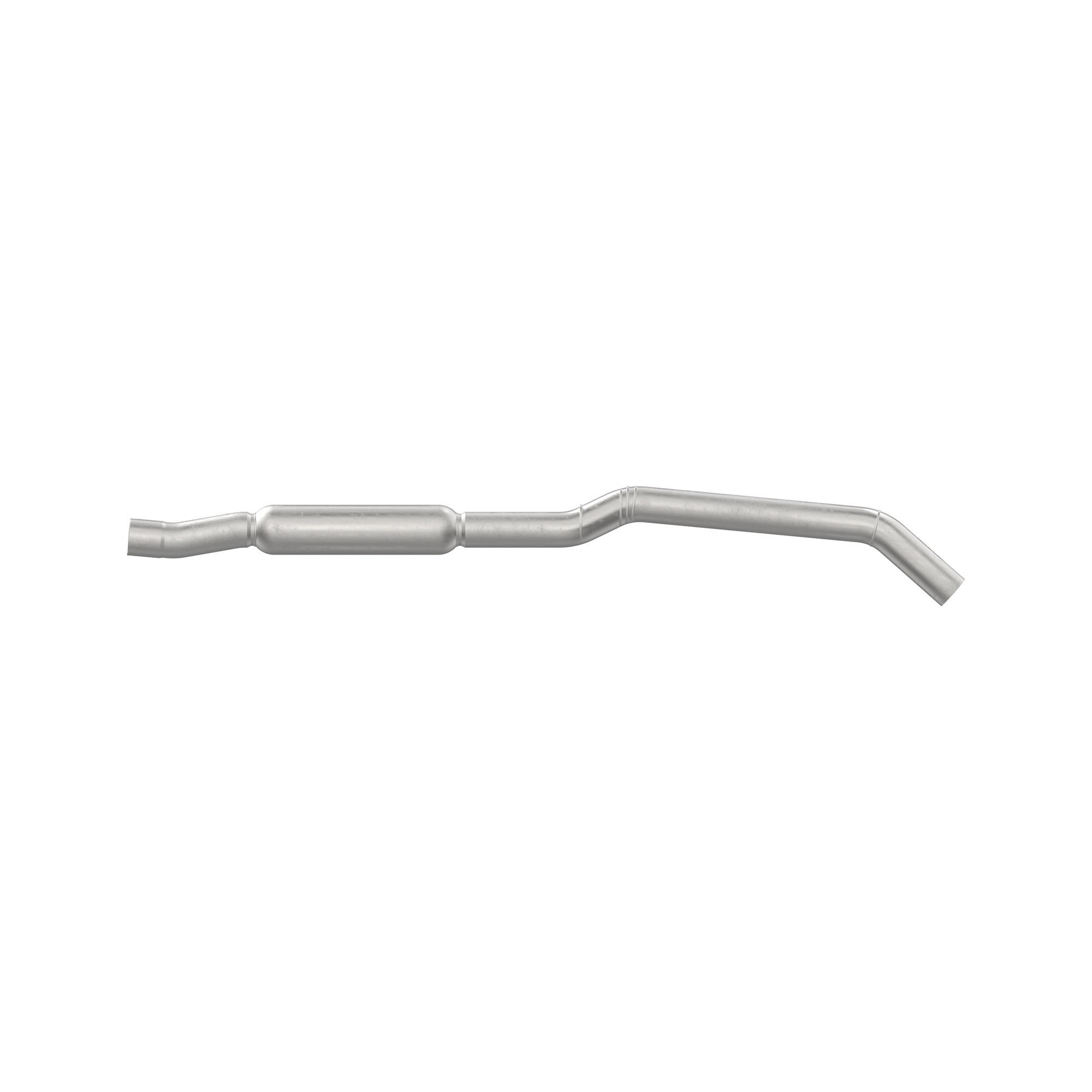 Walker 55719 Direct Fit Exhaust Resonator and Pipe Assembly 2.5" Inlet (ID) 2.5" Outlet (OD)