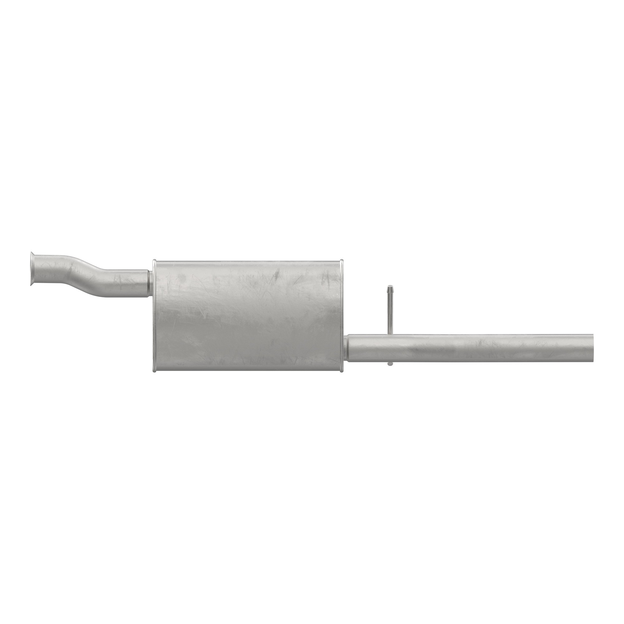 Walker 55749 Quiet-Flow SS Direct Fit Exhaust Muffler Assembly 3" Inlet (ID) 2.5" Outlet (OD)