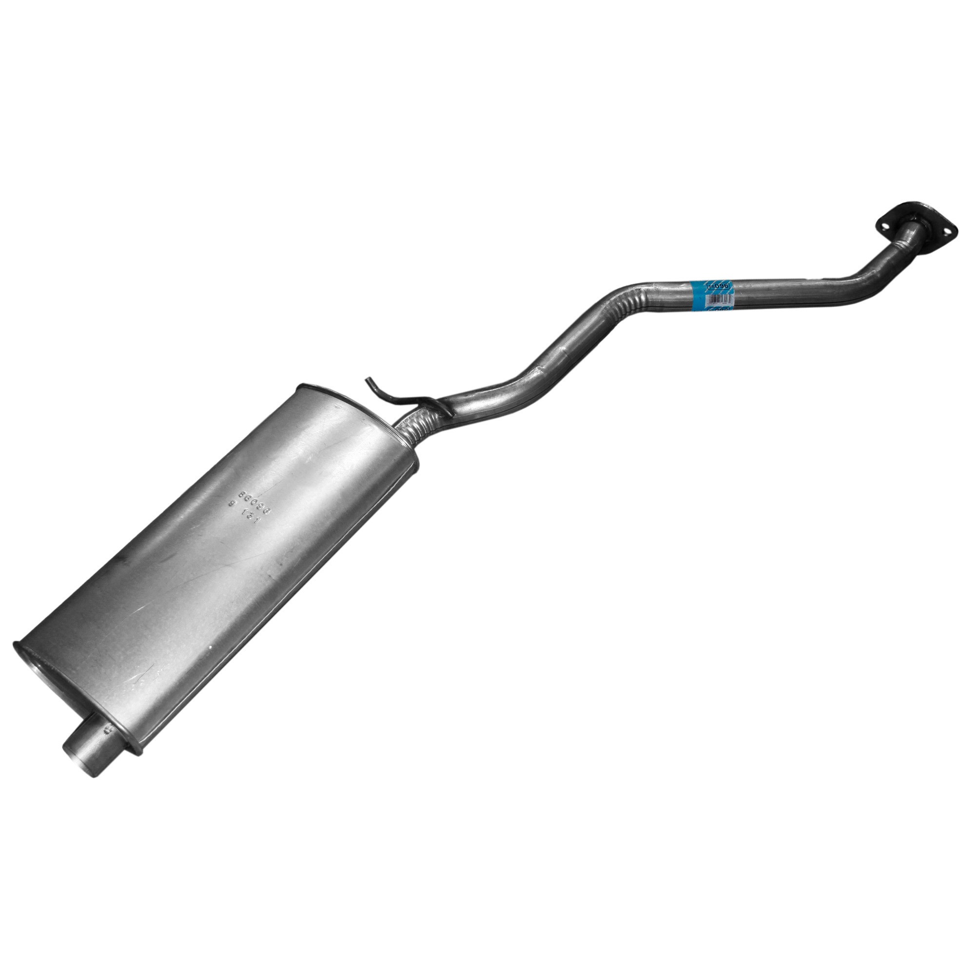 Walker 56096 Direct Fit Exhaust Resonator and Pipe Assembly 2.5" Inlet (ID)