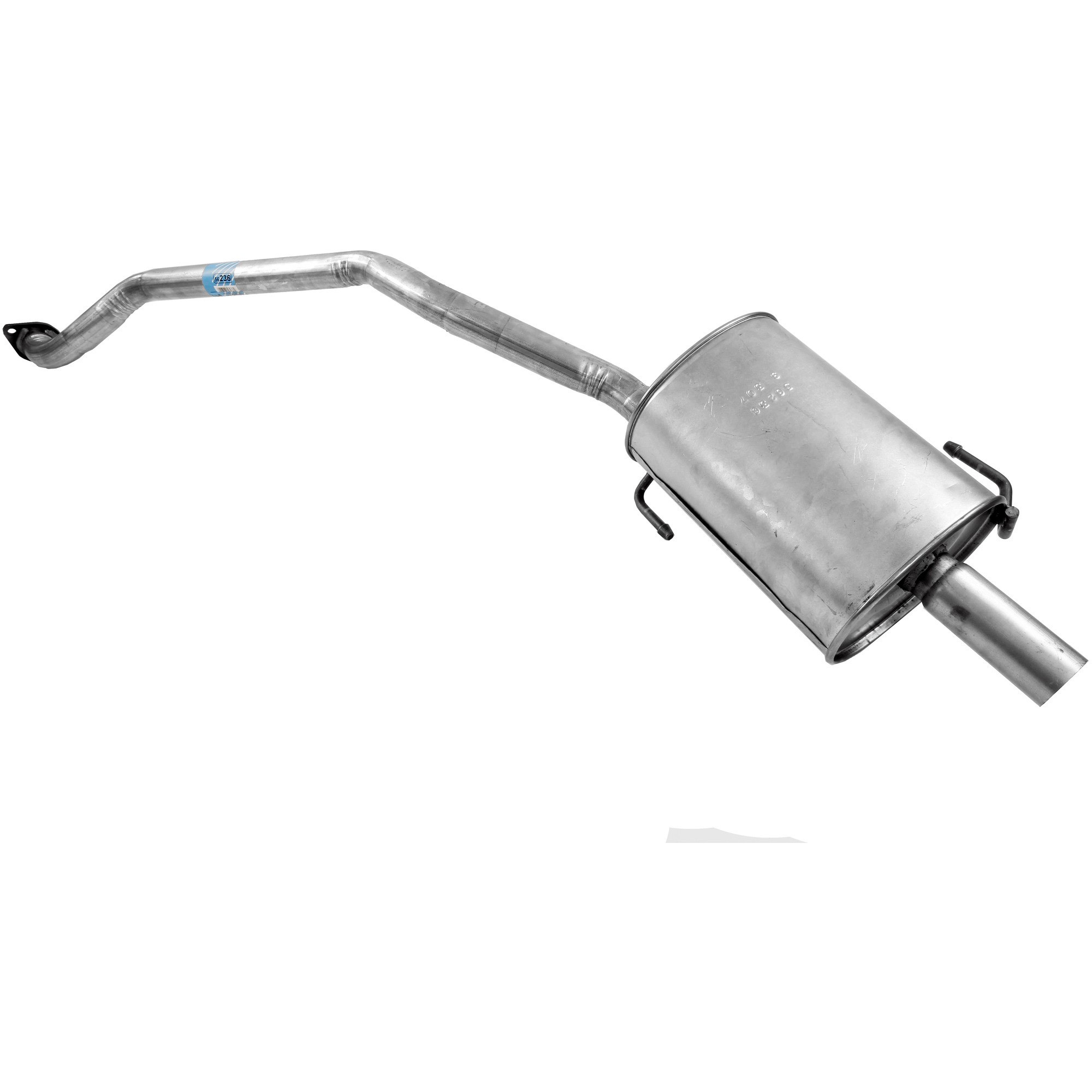 Walker 56236 Quiet-Flow SS Direct Fit Exhaust Muffler Assembly 2.25" Outlet (OD)