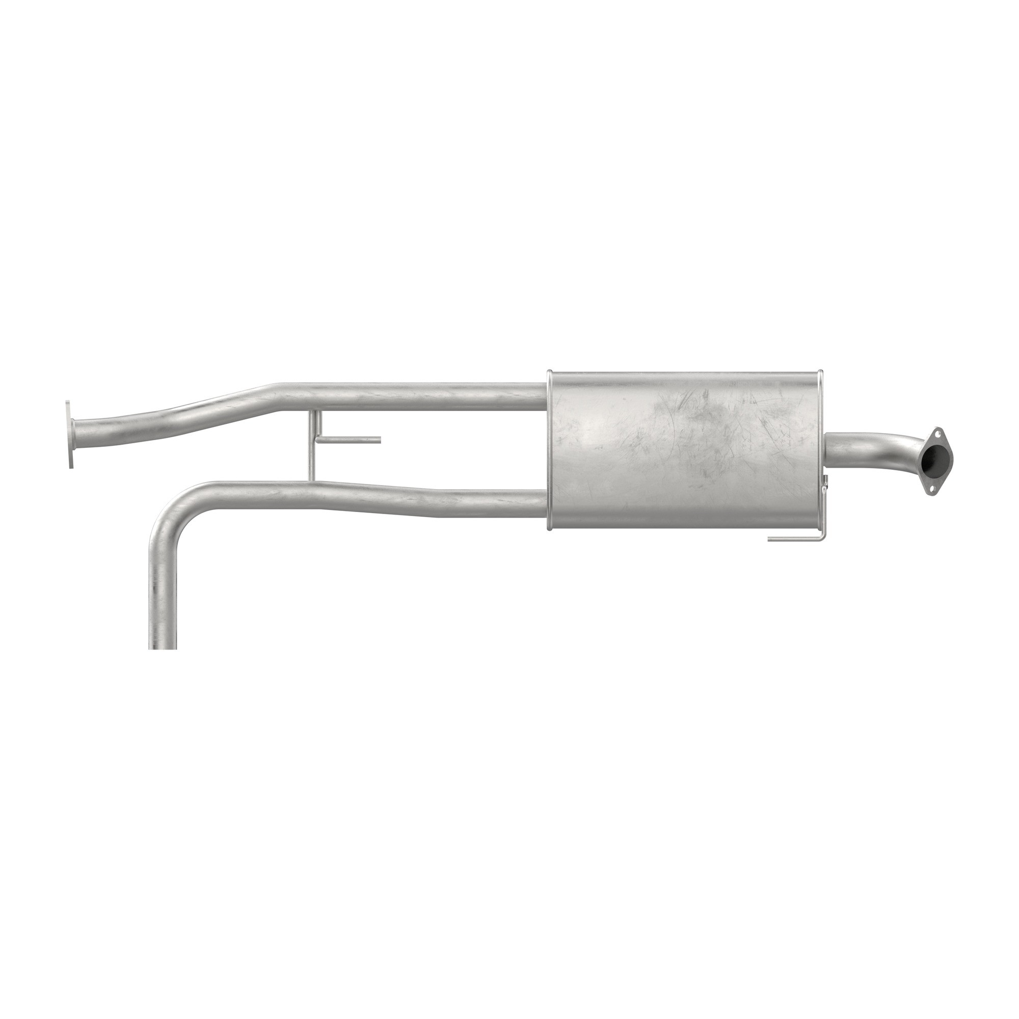 Walker 56249 Quiet-Flow SS Direct Fit Exhaust Muffler Assembly 2" Inlet (OD) 2.5" Outlet (OD)
