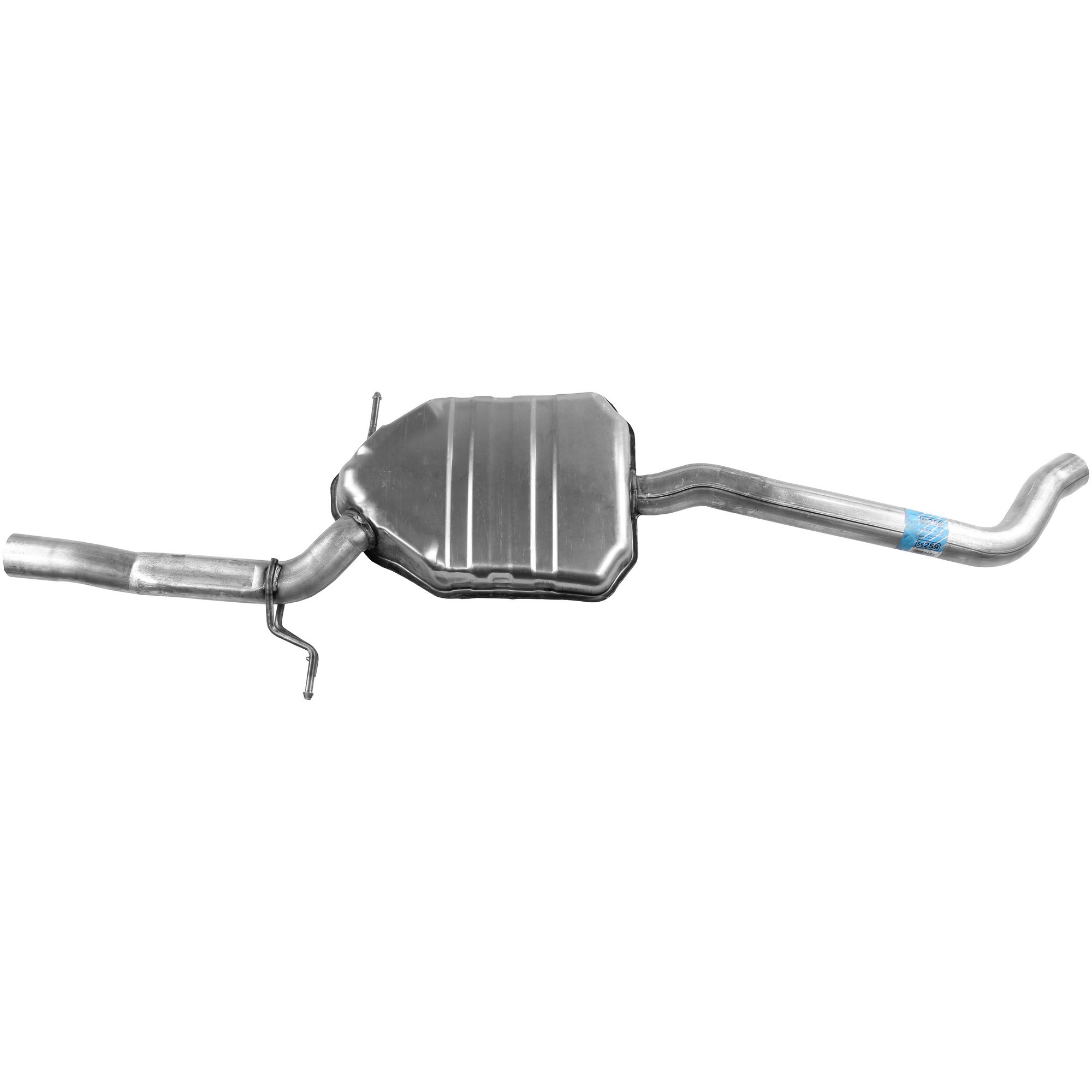 Walker 56259 Quiet-Flow Direct Fit Exhaust Muffler Assembly 2.5" Inlet (OD) 2.5" Outlet (OD)