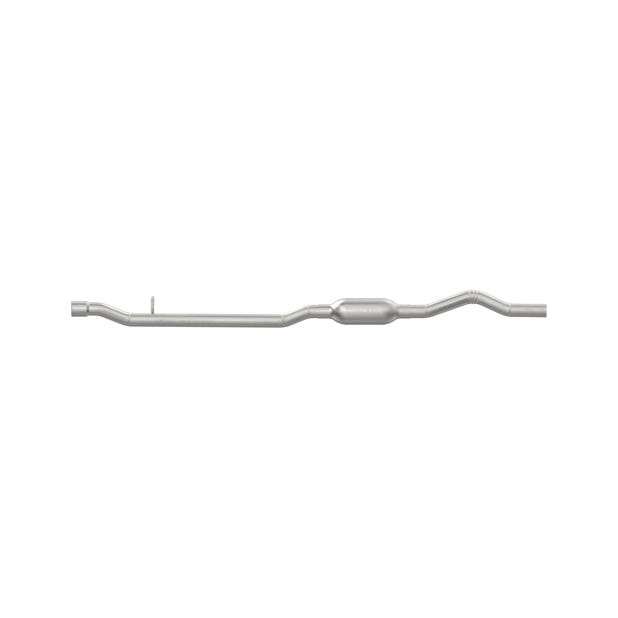 Walker 56280 Direct Fit Exhaust Resonator and Pipe Assembly 2.25" Inlet (ID) 2" Outlet (OD)